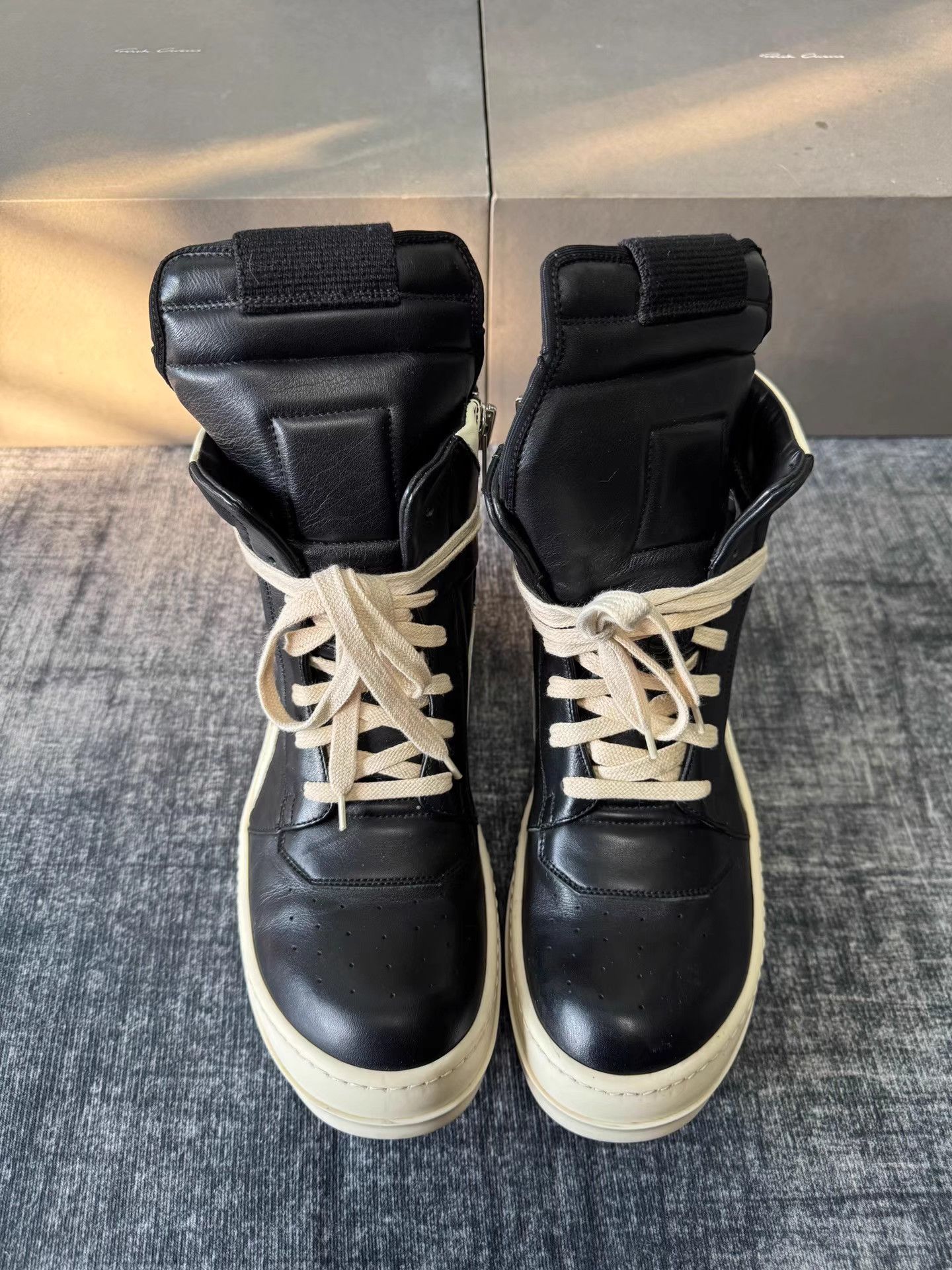 Rick Owens Rick Owens Mainline Triangle Sneakers Size US 8.5 / IT 38.5 - 4 Thumbnail