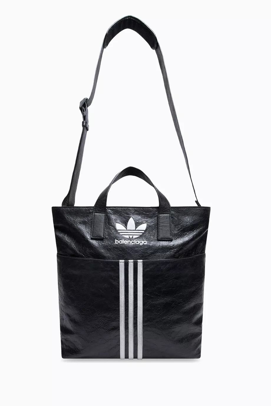 Adidas × Balenciaga o1s1wg110924 Size: OS / South Tote Bag in Black/White Size ONE SIZE - 5 Thumbnail