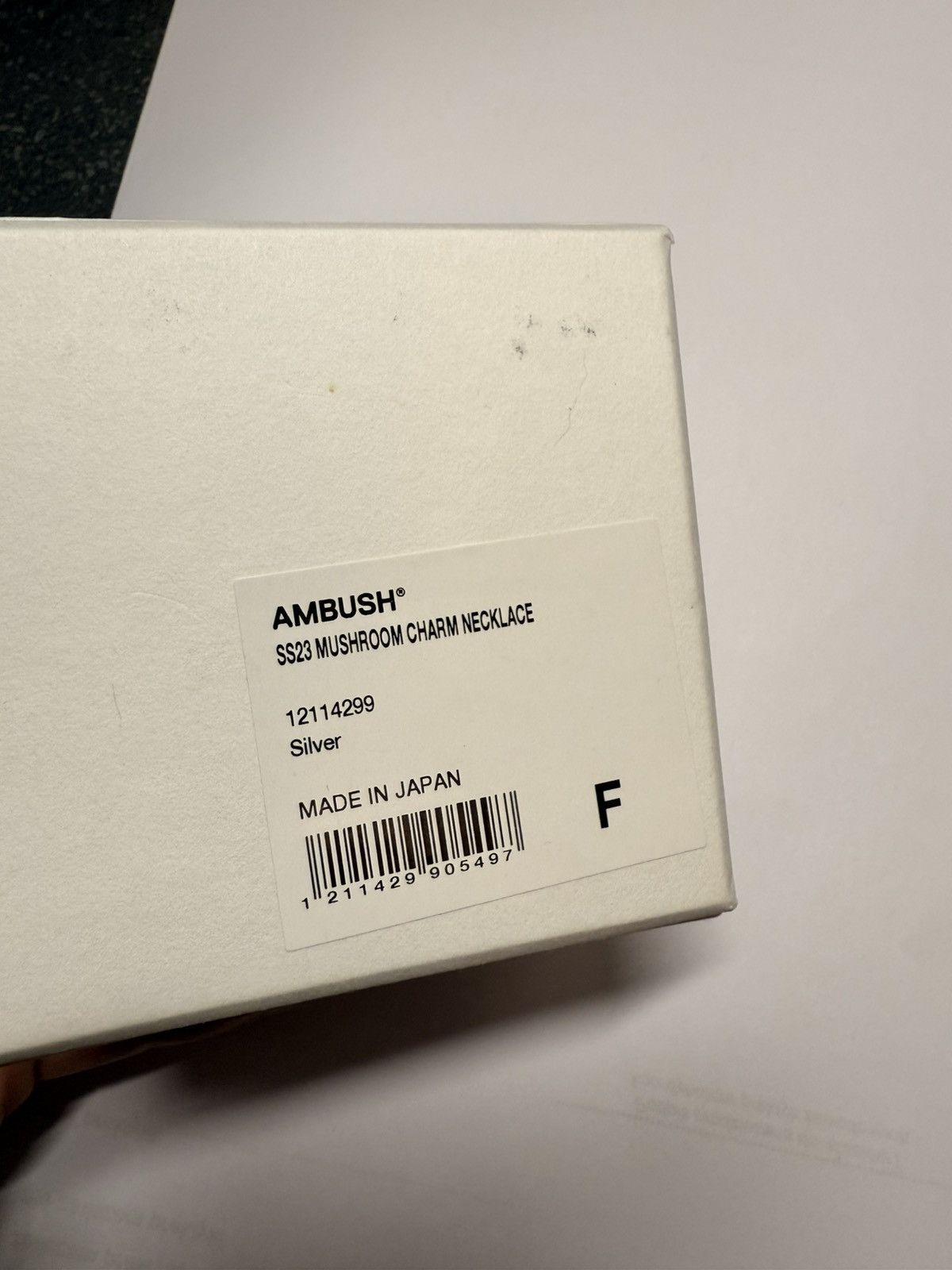 Ambush Design Ambush multicolor Mushroom Charm silver Necklace new Japan Size ONE SIZE - 13 Thumbnail