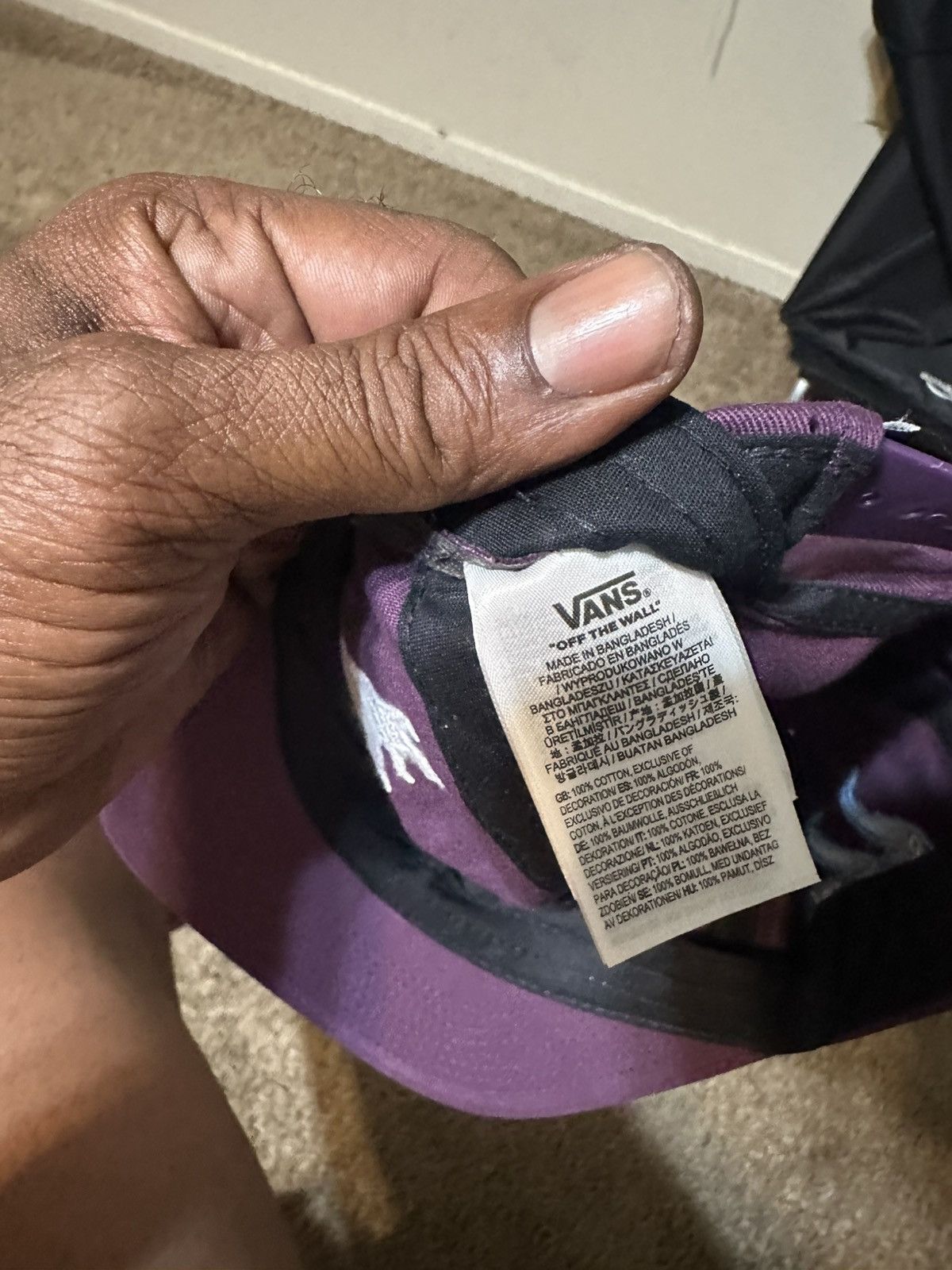 Vans Vintage Vans Skateboarding “Whammy low UNST” hat 00s Size ONE SIZE - 8 Thumbnail
