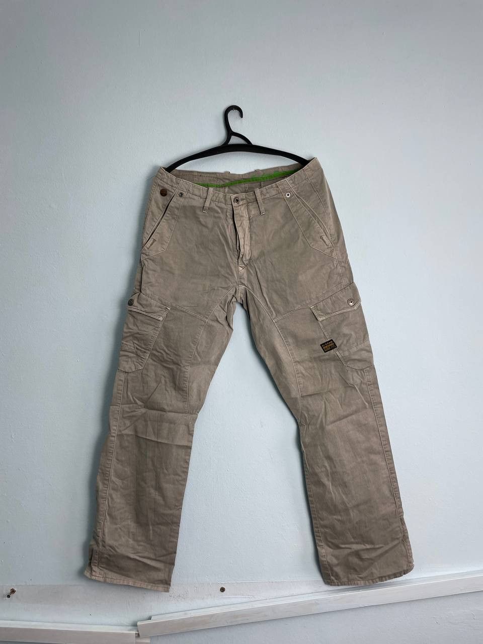 G-Star Vintage G-Star Raw 3301 Tactical Cargo Pants Baggy Elewood Size US 33 - 1 Thumbnail