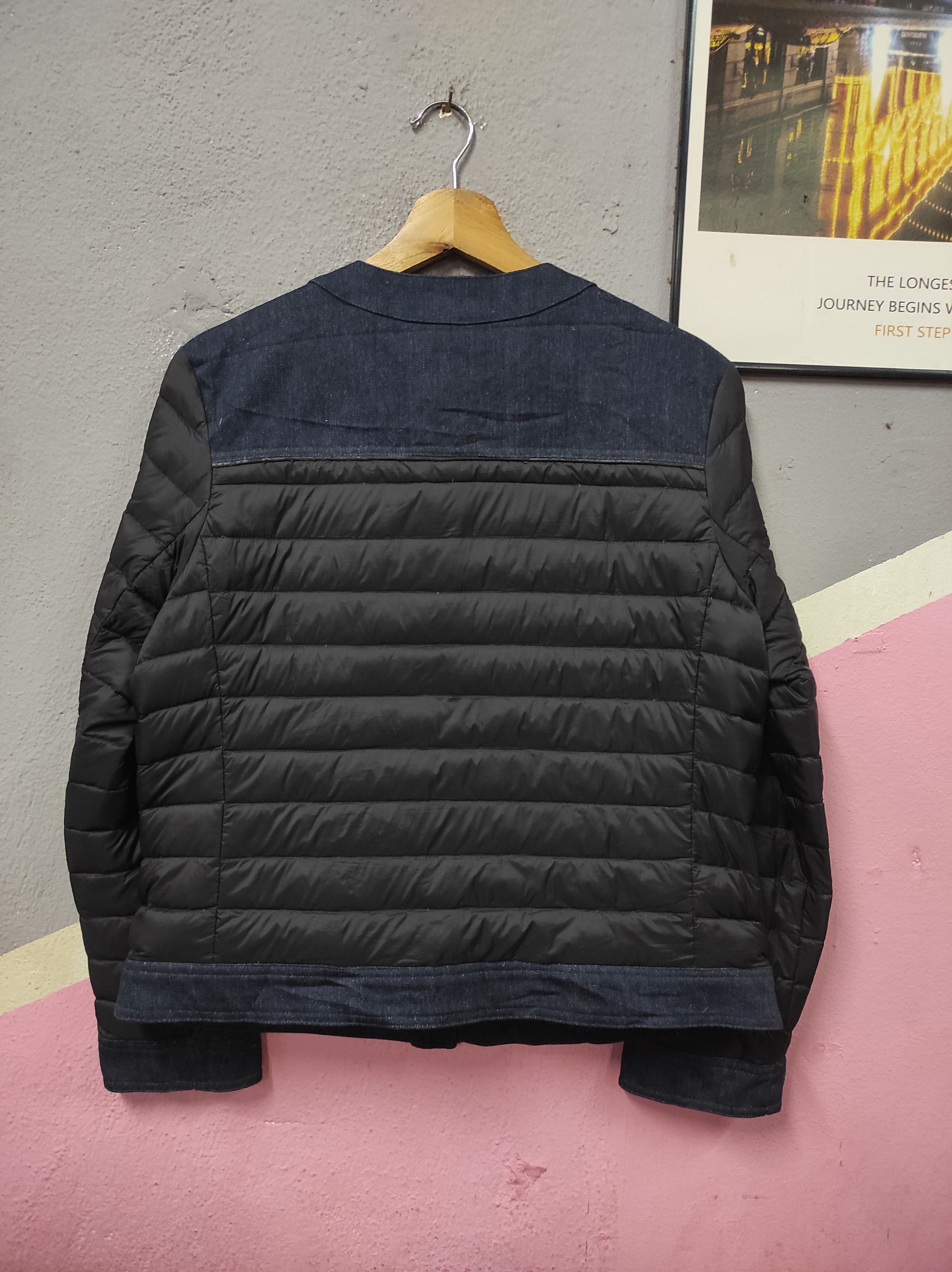 Japanese Brand KOIBITO MISAKI JAPAN DENIM PUFFER JACKET Size L / US 10 / IT 46 - 4 Thumbnail