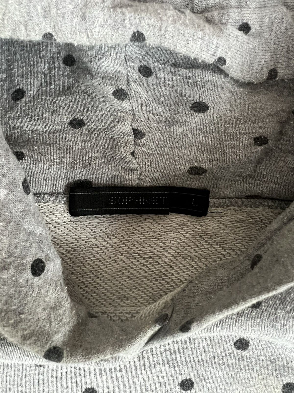 Sophnet. Vintage Sophnet. Polkadot Pullover Hoodie Size US L / EU 52-54 / 3 - 4 Thumbnail