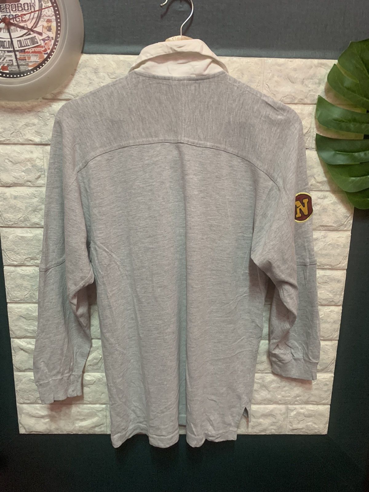Nike × Vintage VINTAGE!! Polo Rugby Nike Size US M / EU 48-50 / 2 - 6 Thumbnail