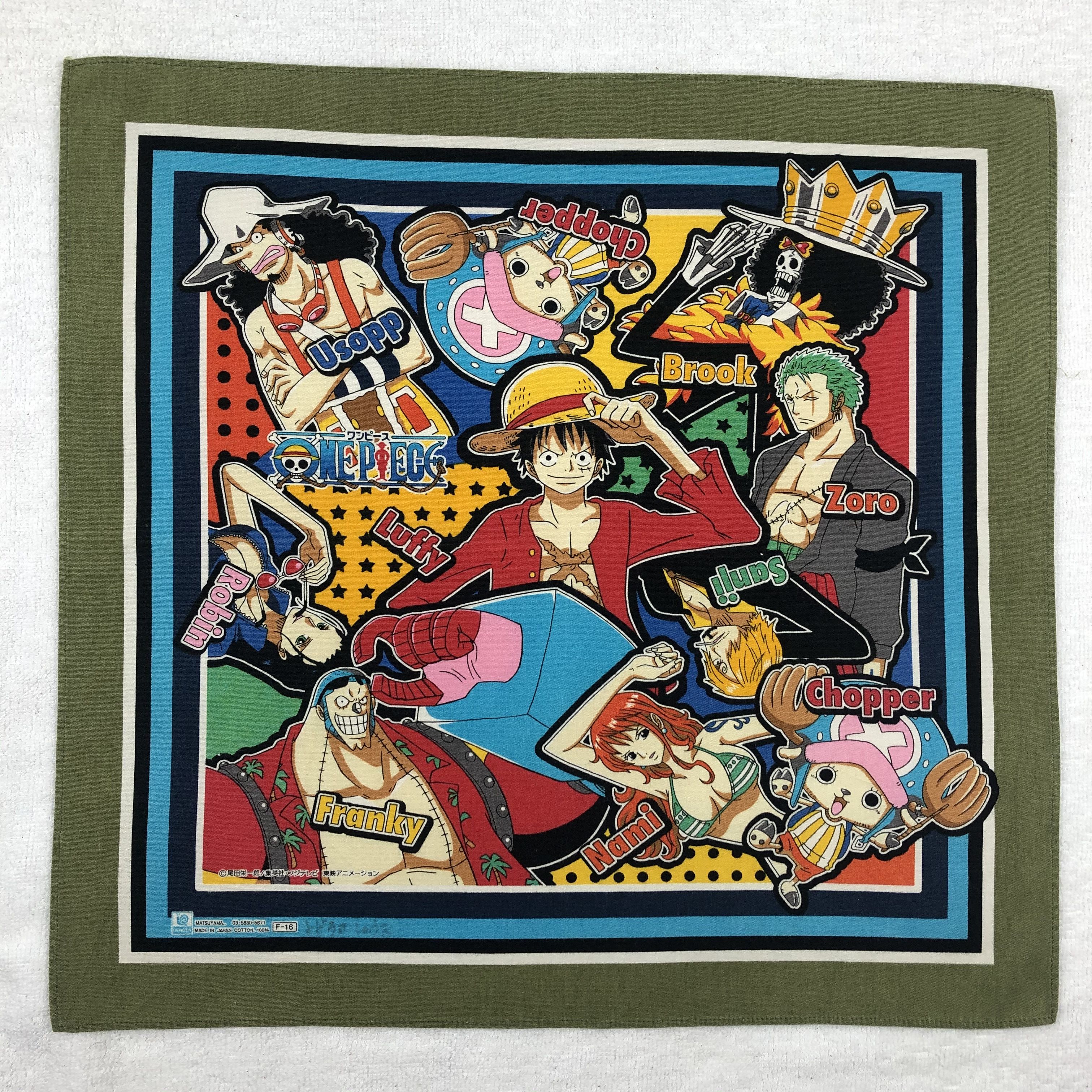 Anime × Cartoon Network × One Piece One Piece Handkerchief / Bandana / Neckerchief Size ONE SIZE - 2 Thumbnail
