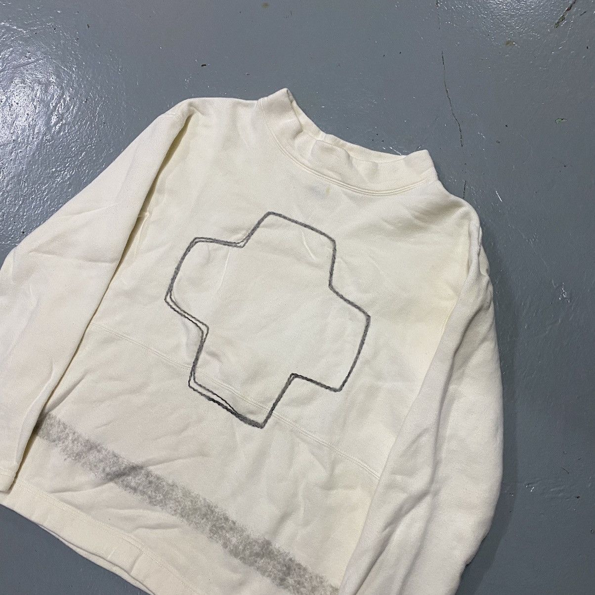 Hai Sporting Gear × Issey Miyake × Vintage Vintage Hai Sporting Gear Sweatshirt Turtleneck Issey Miyake Size US M / EU 48-50 / 2 - 1 Thumbnail