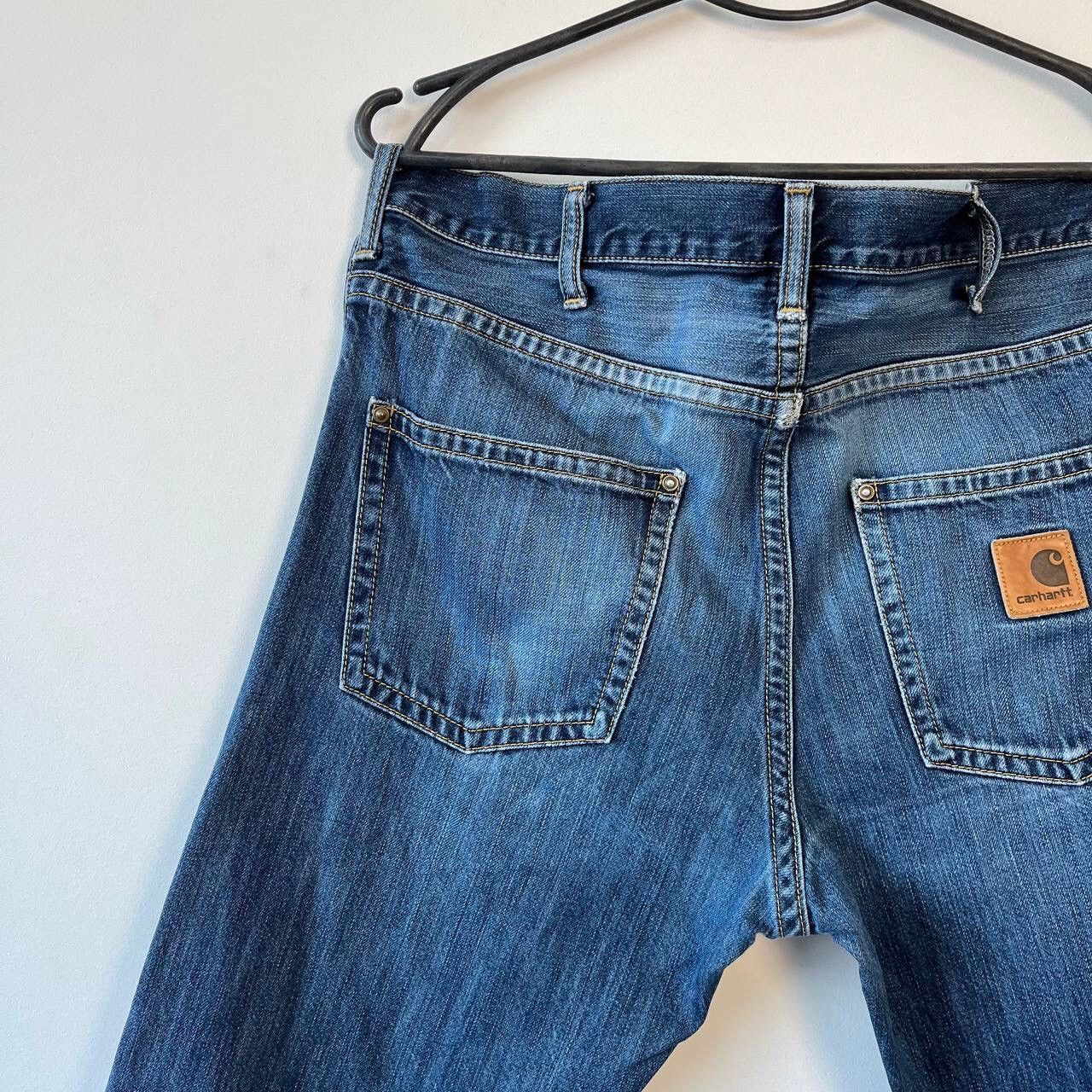 Carhartt Vintage Carhartt Baggy Denim Jeans Shorts Slim Pant Size US 33 - 17 Thumbnail
