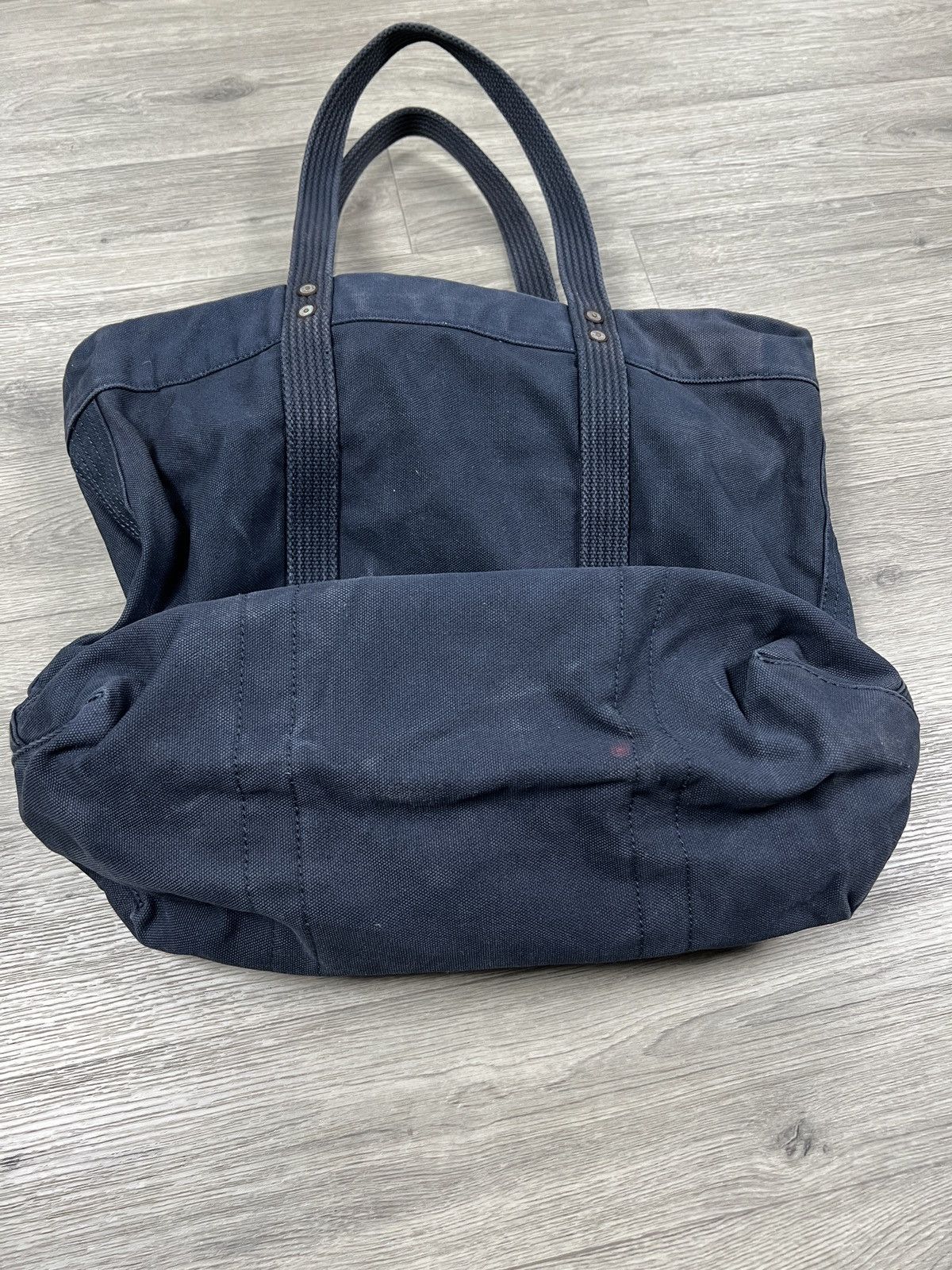 Polo Ralph Lauren Faded Polo Ralph Lauren Big Pony Canvas Tote Bag Mens Size ONE SIZE - 8 Thumbnail