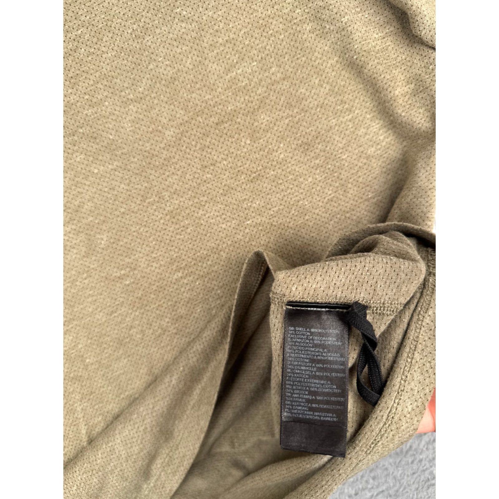 The North Face The North Face Shirt Men L Brown Flashdry Short Sleeve Crew Neck Polyester Cotton Jersey Logo 90s Outdoor Mens Size US L / EU 52-54 / 3 - 7 Thumbnail