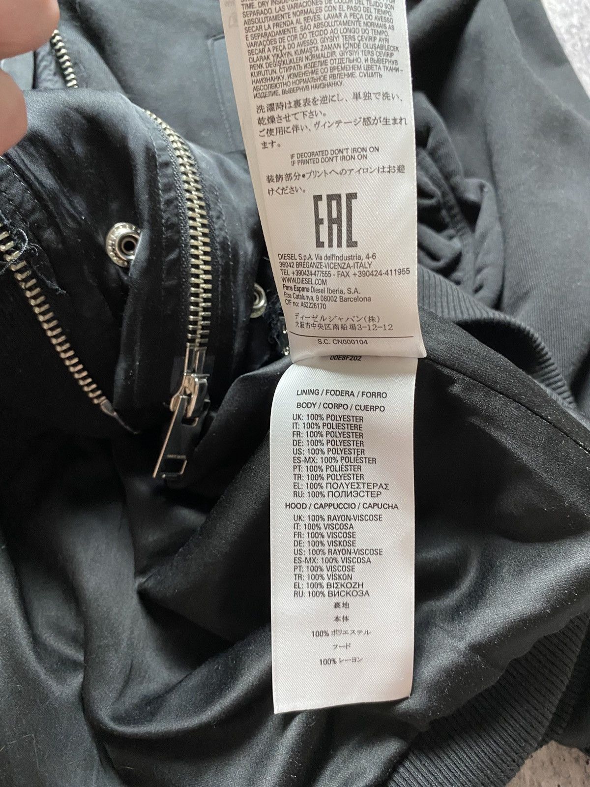 Other Diesel Avant Garde Hoodie Japan Style Size US M / EU 48-50 / 2 - 13 Thumbnail