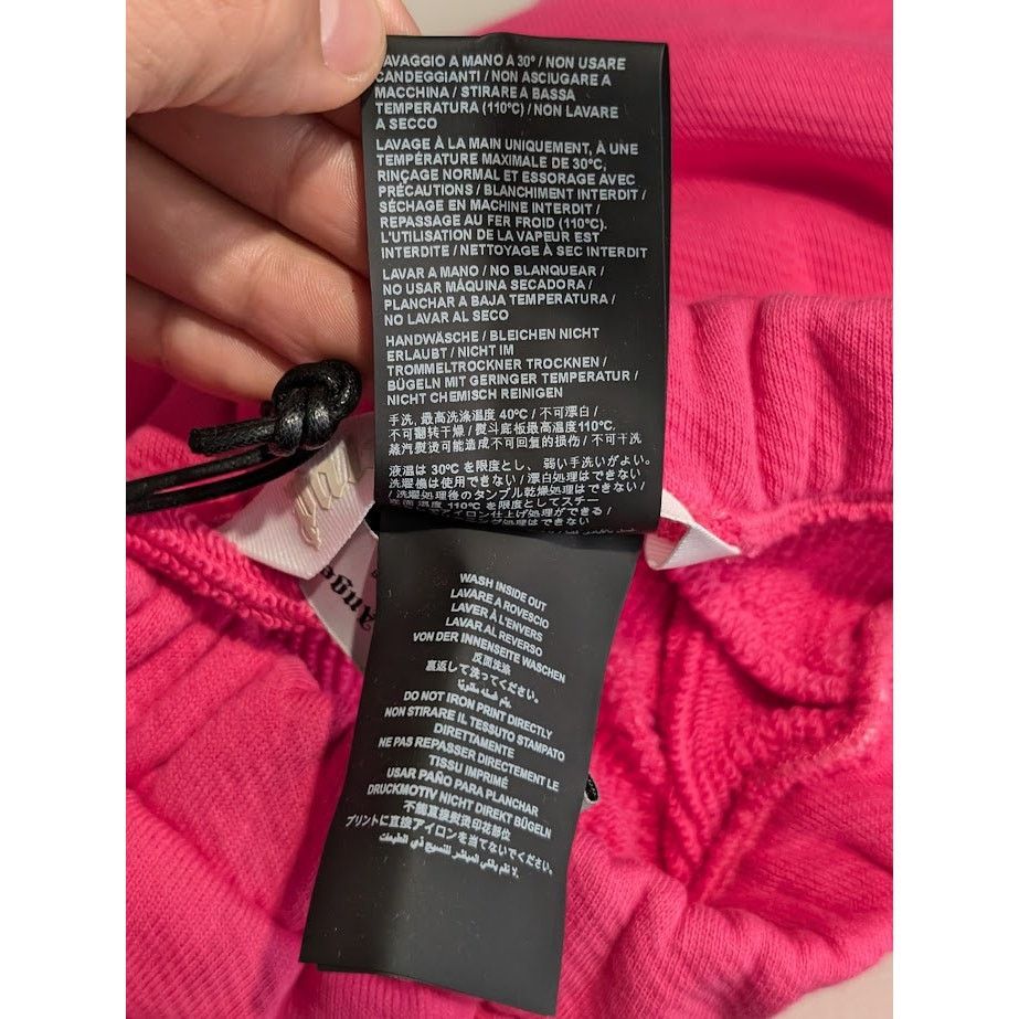 Palm Angels o1rshd1 Classic Logo Sweatpants & Joggers in Fuchsia White Size US 30 / EU 46 - 18 Thumbnail