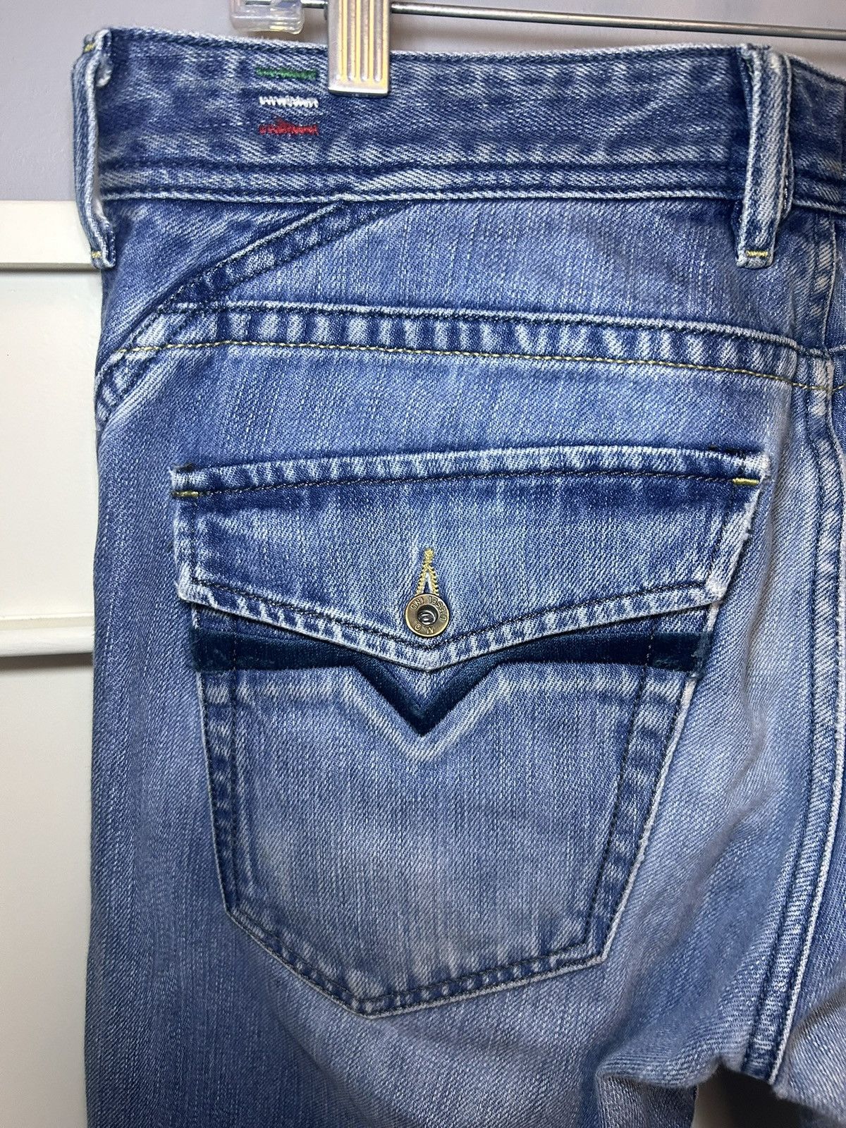 Diesel Vintage Diesel made in Italy “Ruky” distressed flared jeans Size US 32 / EU 48 - 11 Thumbnail