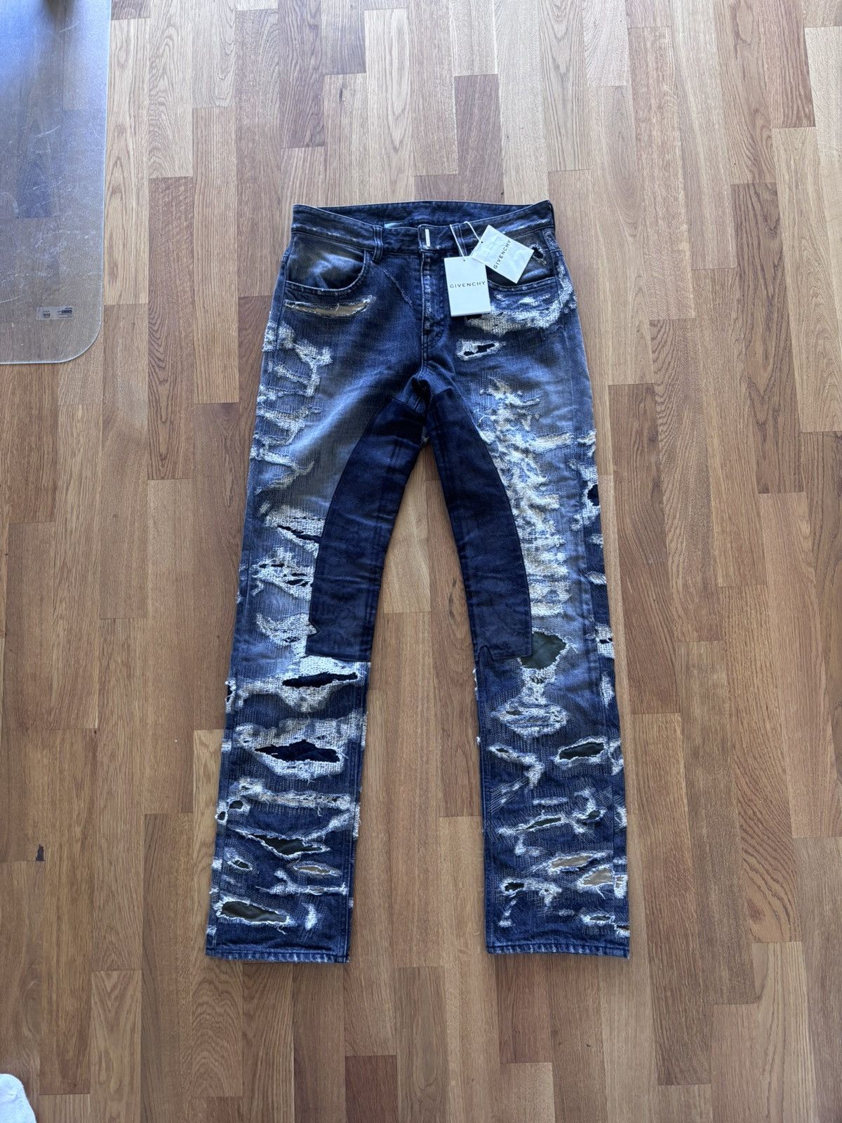 Givenchy Givenchy Boro Denim Size US 30 / EU 46 - 1 Thumbnail