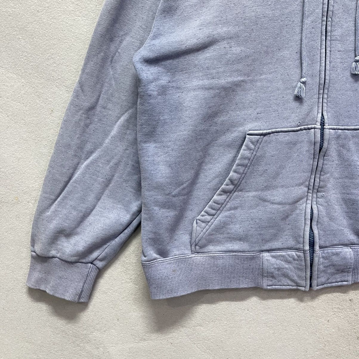 Vintage Vintage Piko Surf Hawaiian Longboard Zip Hoodie Washed Blue Size US L / EU 52-54 / 3 - 7 Thumbnail