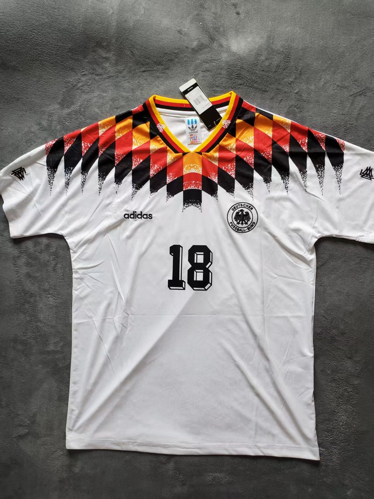 Other 1994 Germany 14 Klinsmann Jersey Size US XL / EU 56 / 4 - 1 Thumbnail