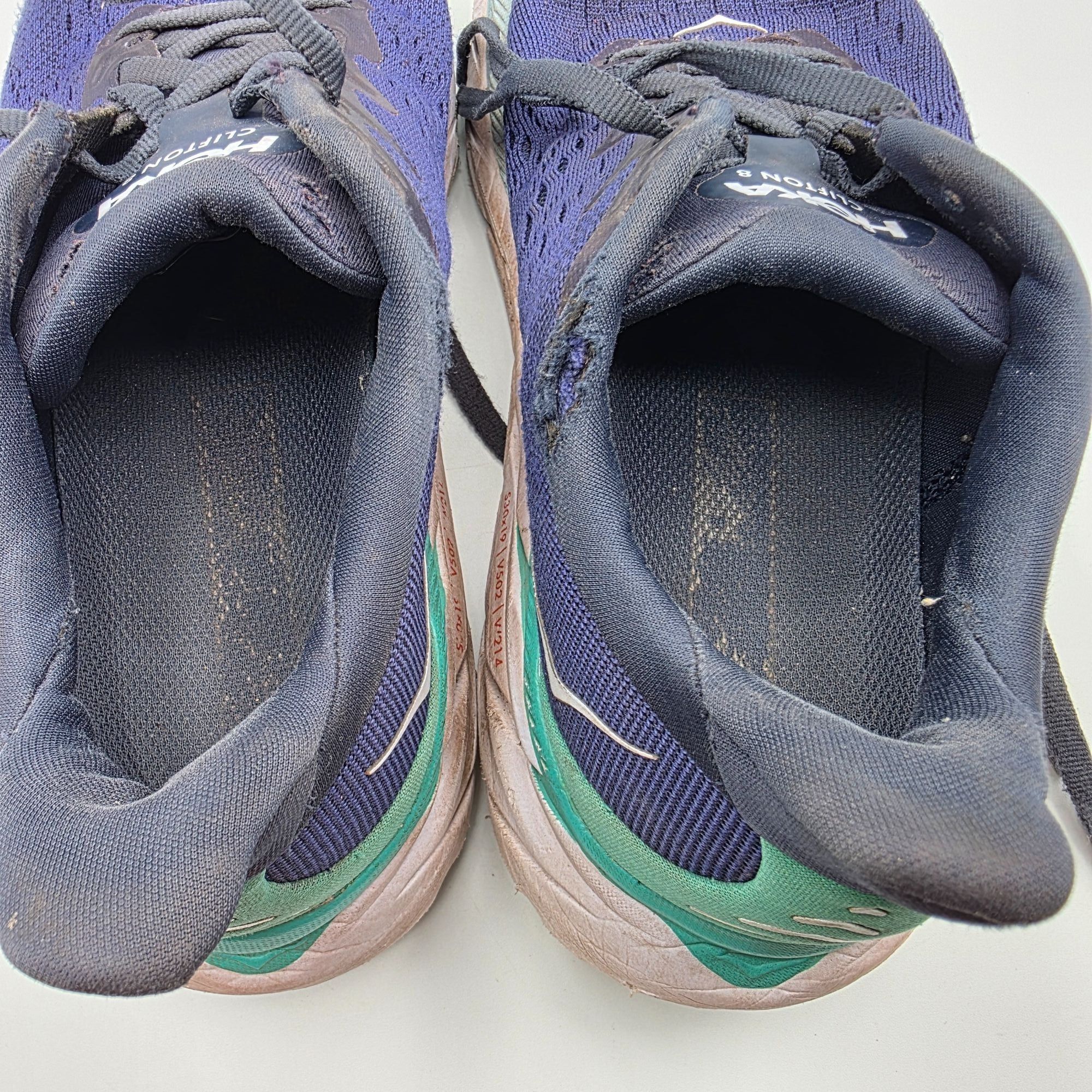 Hoka Hoka One One Clifton 8 Womens Size 5.5 B Blue Athletic Shoes Size US 5.5 / IT 35.5 - 7 Thumbnail