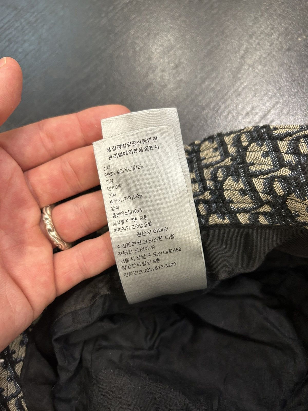 Dior Dior Oblique Clip Bucket Hat Size ONE SIZE - 6 Thumbnail