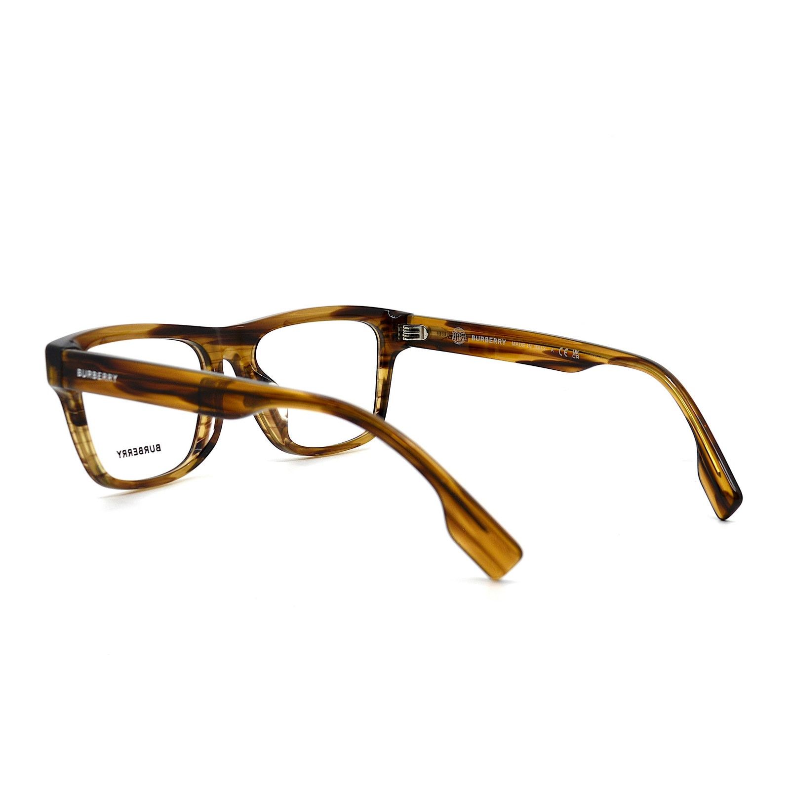 Burberry NEW BURBERRY BE2387F 4095 BROWN HAVANA MEN EYEGLASSES FRAME Size ONE SIZE - 7 Thumbnail