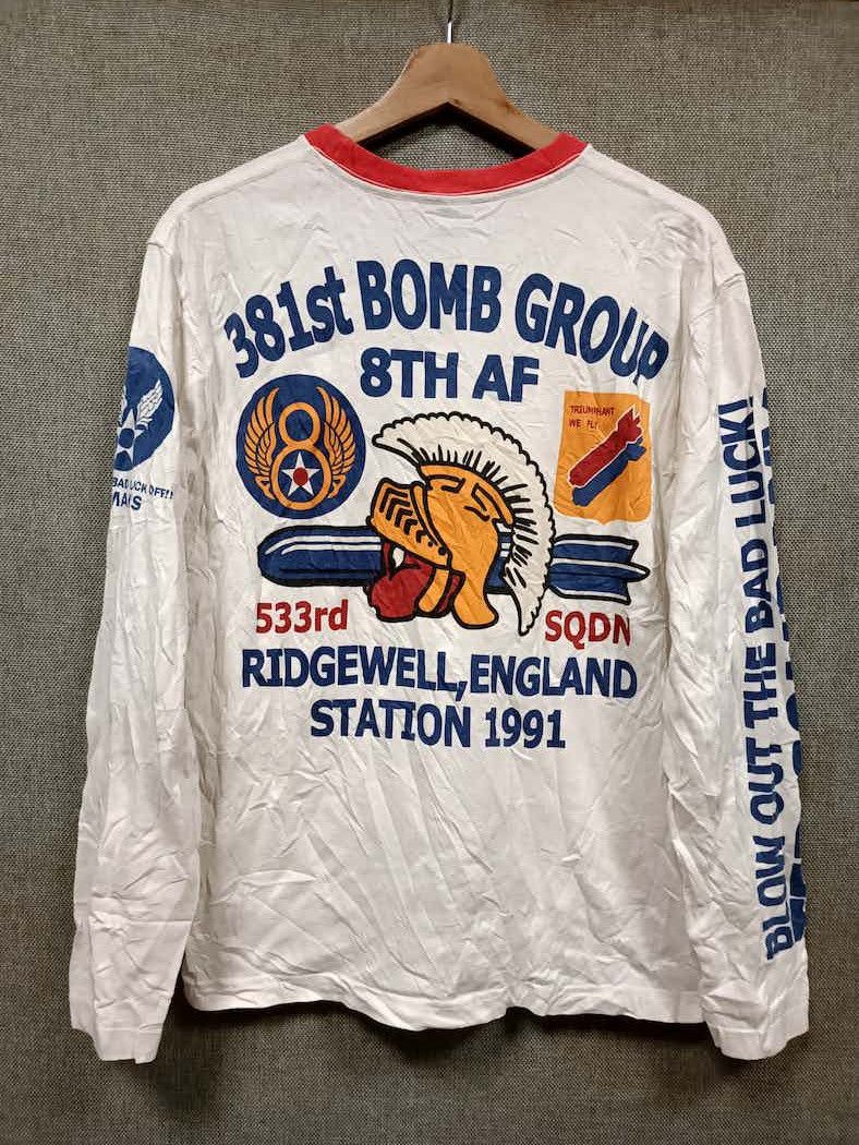 Tedman t shirt long sleeve tedman company us air force Size US M / EU 48-50 / 2 - 1 Thumbnail