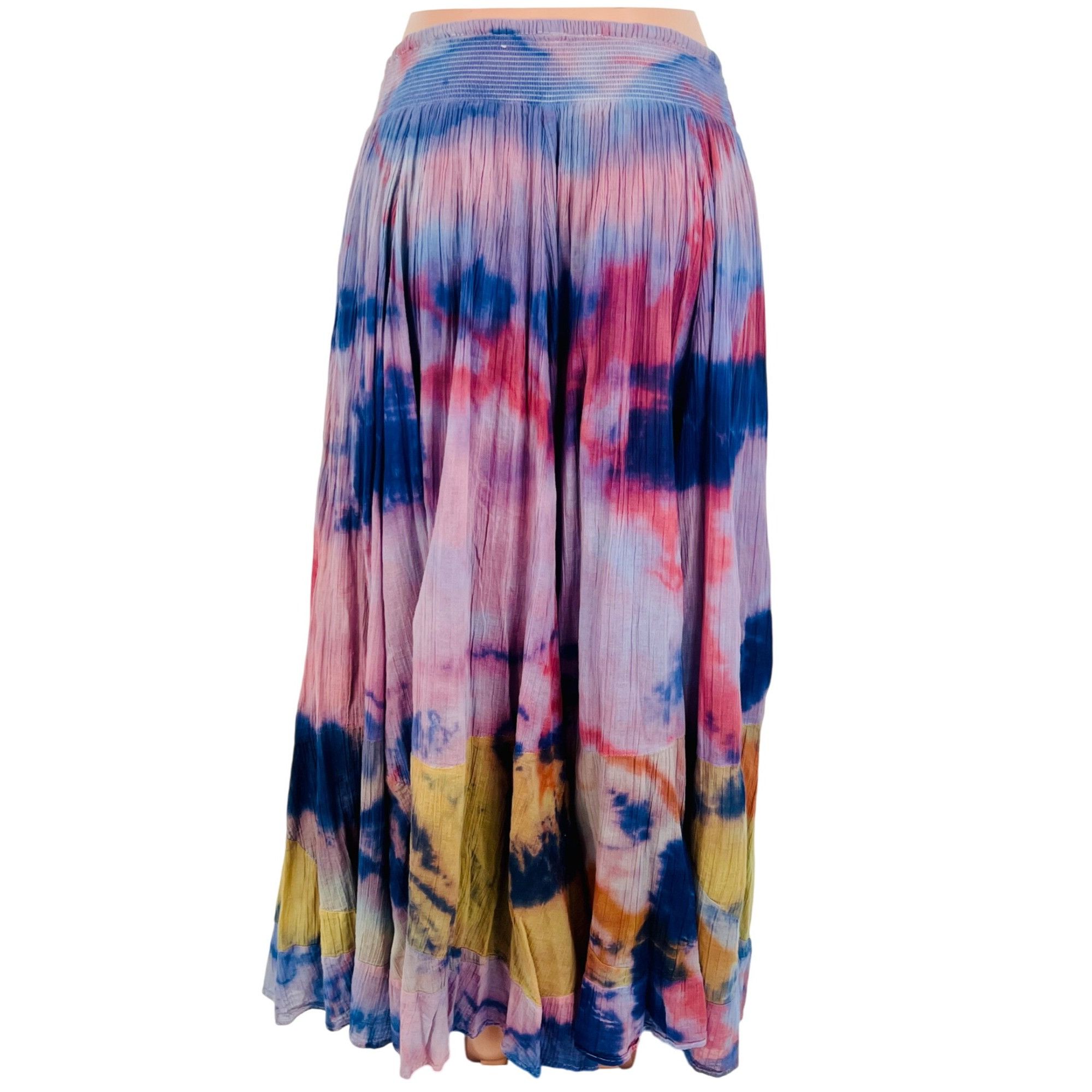 Free People RARE VTG Free People Tie Dye Gauzy Maxi Skirt M | Boho Luxe Size 30" / US 8 / IT 44 - 11 Thumbnail