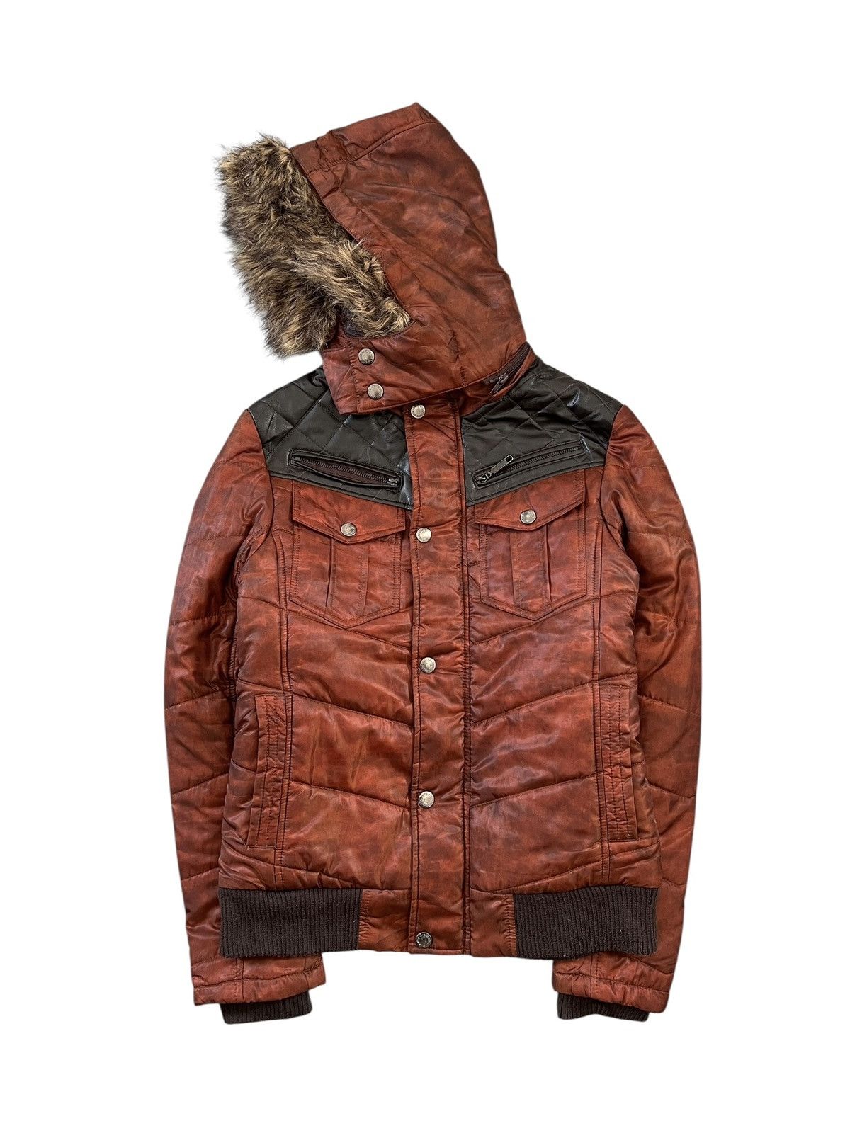 In The Attic In The Attic Puffer Jacket Fur Hooded Size US S / EU 44-46 / 1 - 18 Thumbnail