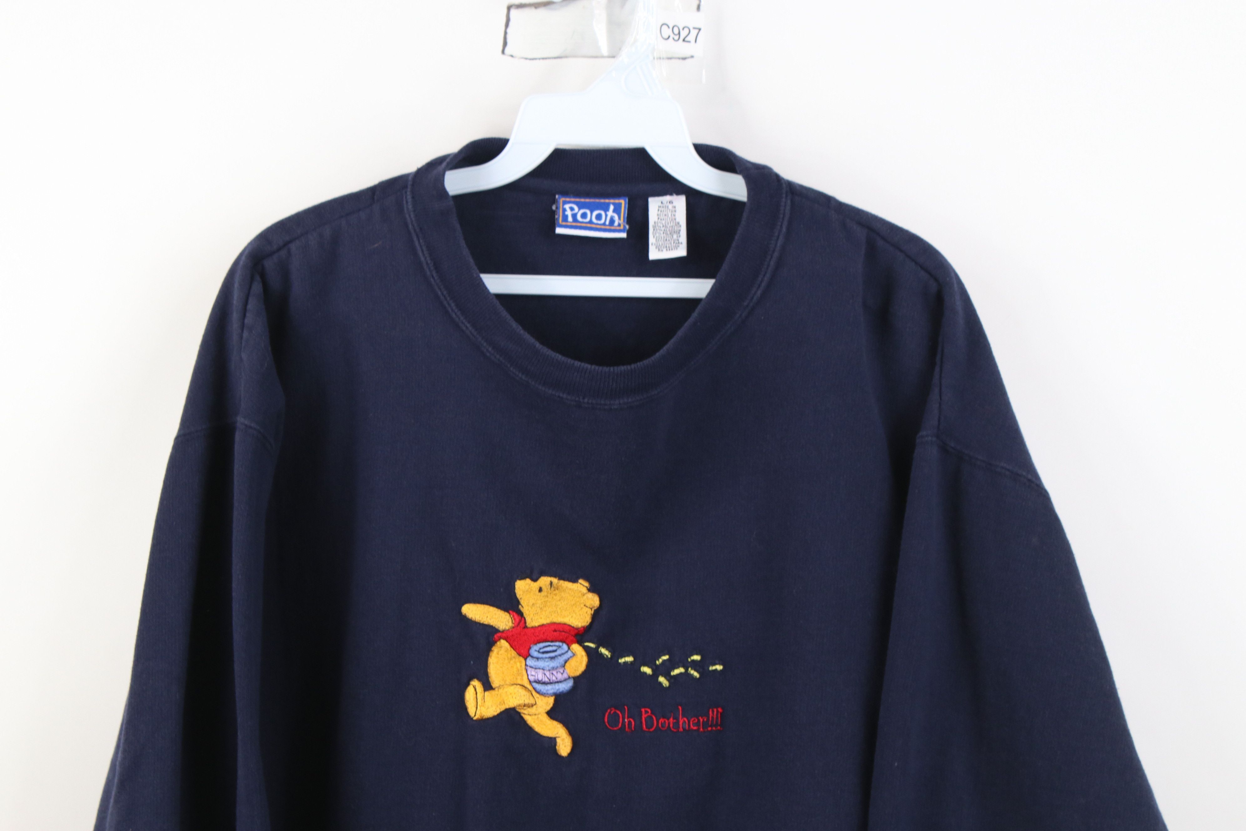 Disney Vintage 90s Disney Winnie the Pooh Oh Brother Sweatshirt Size L / US 10 / IT 46 - 2 Thumbnail