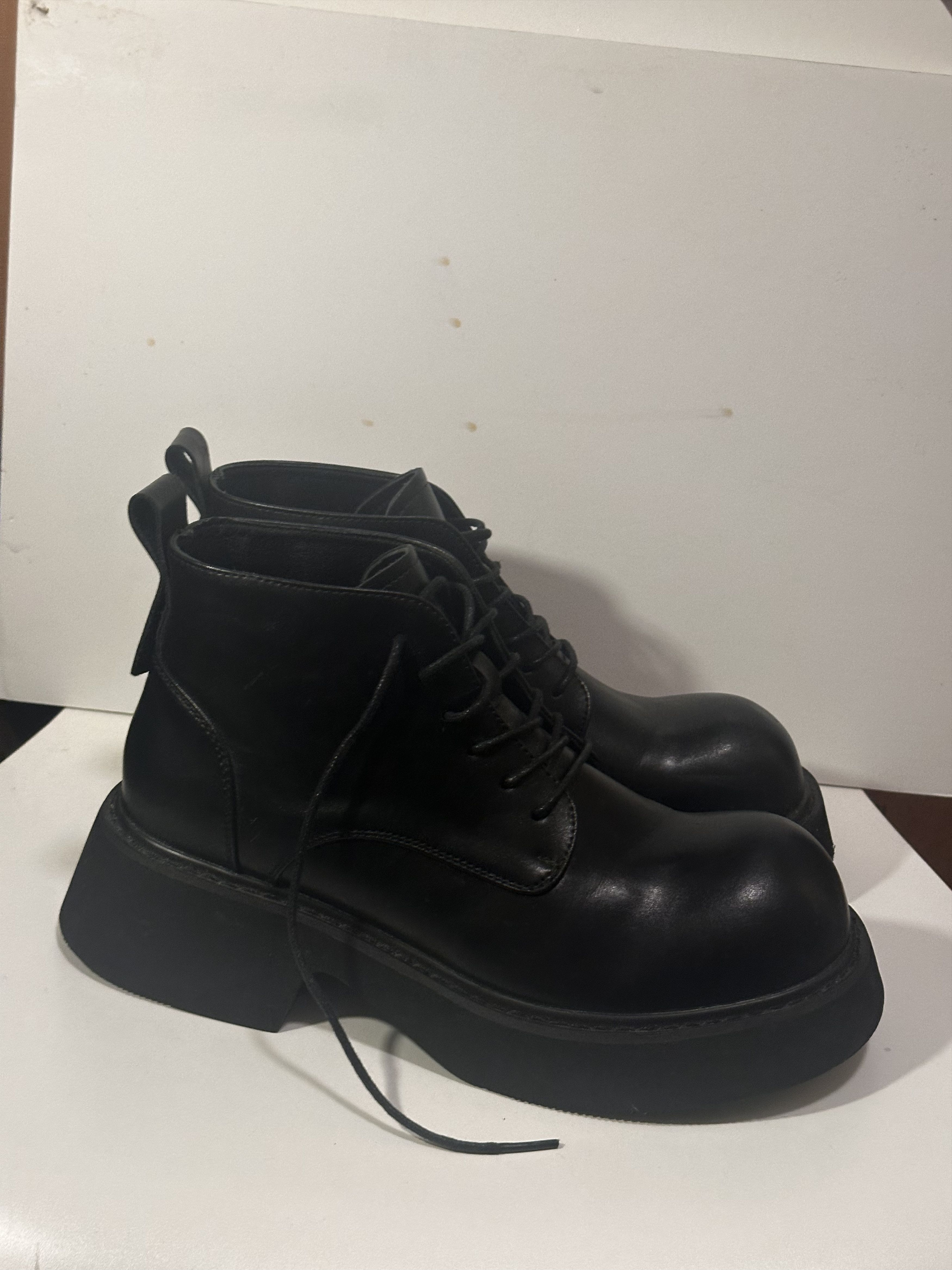 Japanese Brand Chunky Derby Half Boots Size US 8 / EU 41 - 7 Thumbnail
