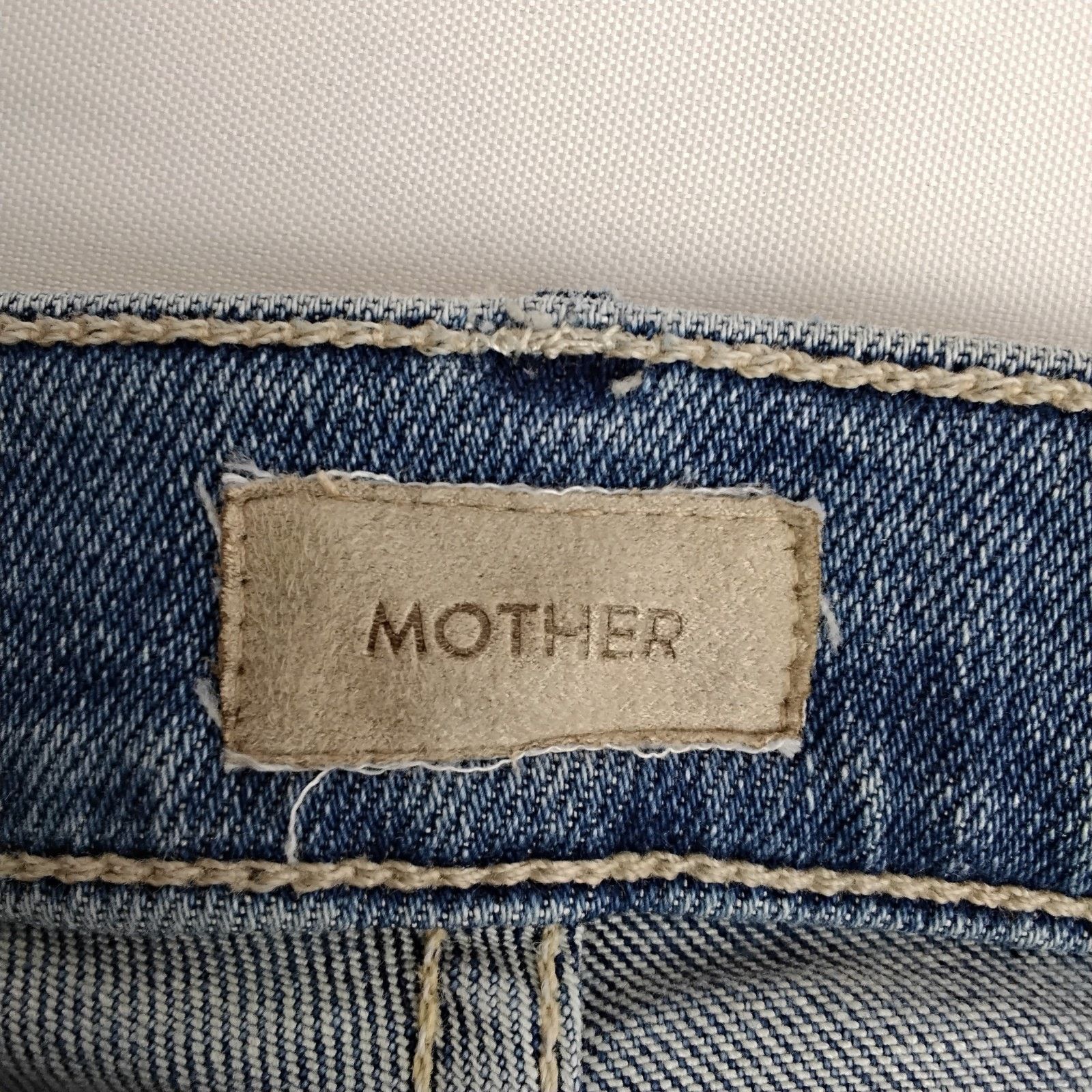 MOTHER Mother The Mid Rise Dazzle Ankle Jeans Women's 25x26 Light Size 25" / US 0 / IT 36 - 7 Thumbnail
