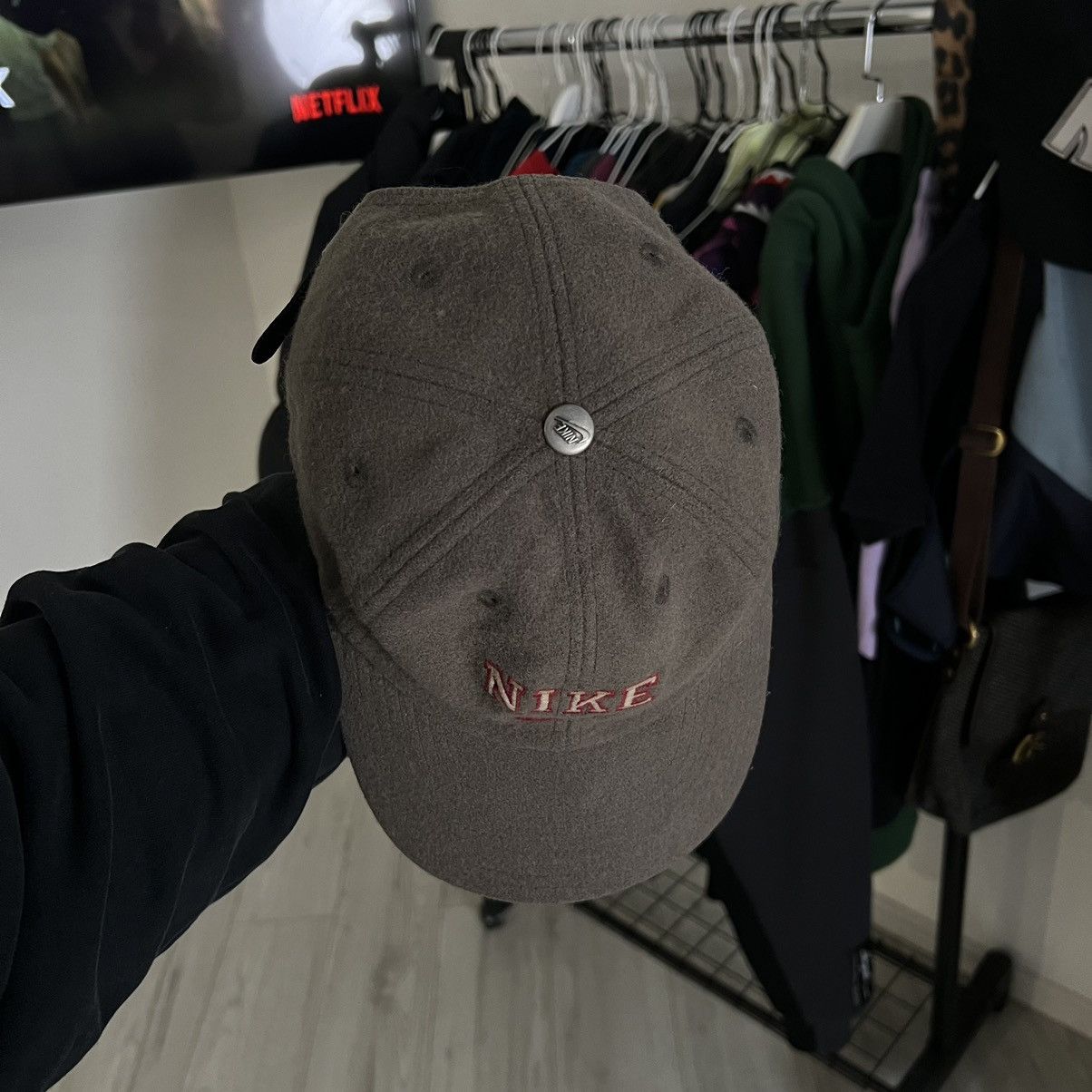 Nike Nike Cap Vintage 90s Size ONE SIZE - 3 Thumbnail