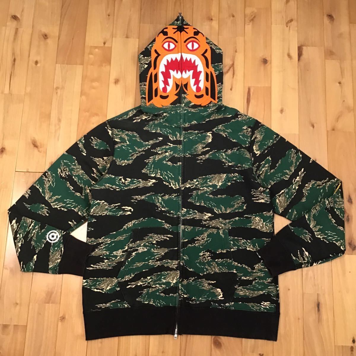 Bape 🔥2XL🔥 BAPE Tiger full zip hoodie tiger camo XXL APE Size US XXL / EU 58 / 5 - 1 Thumbnail