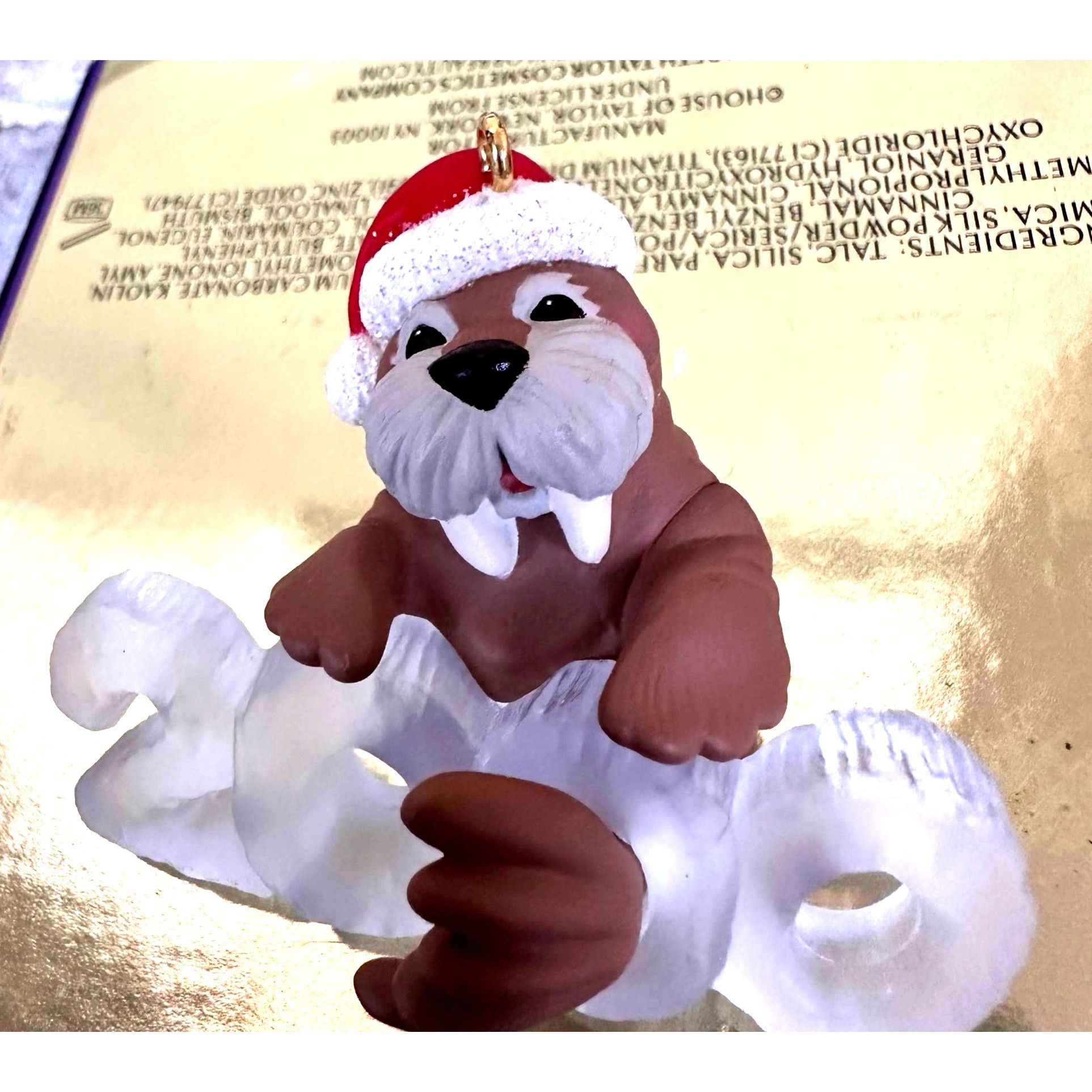 Vintage Vintage Walrus Hallmark Keepsake Christmas Ornament Cool De Size ONE SIZE - 3 Thumbnail