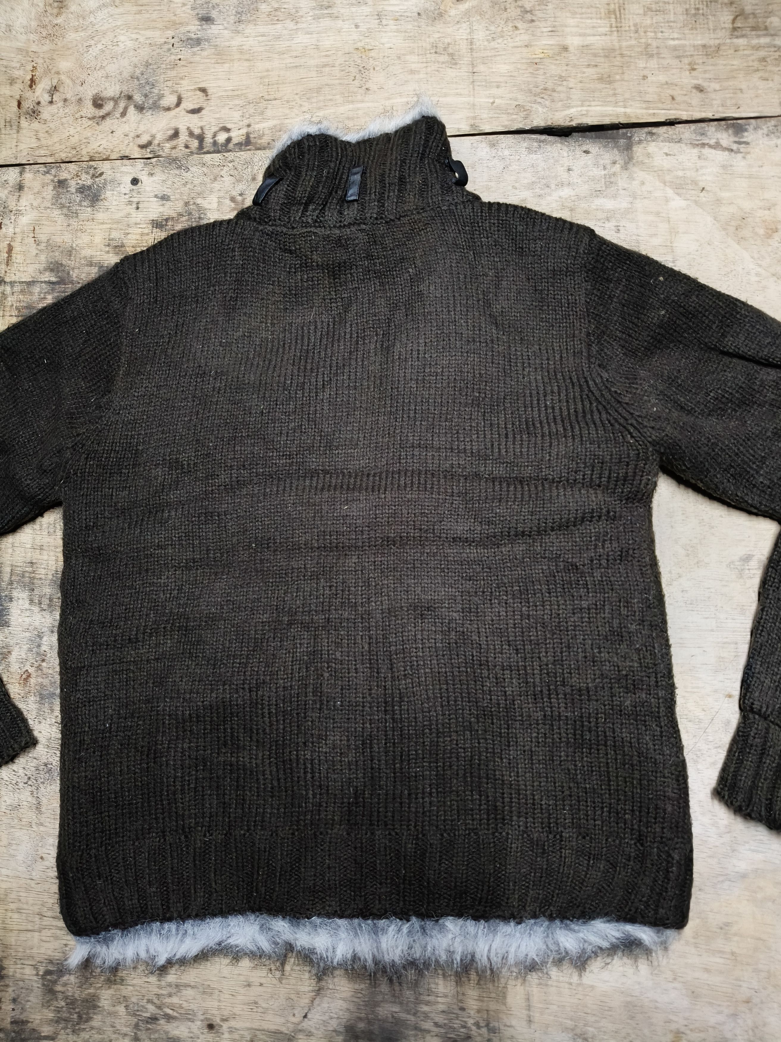 Japanese Brand Macalester Knitted Faux fur Jacket Size M / US 6-8 / IT 42-44 - 6 Thumbnail