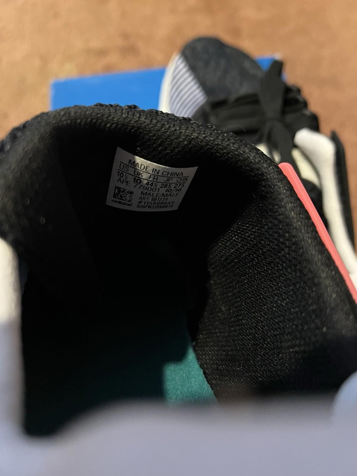 Adidas 2017 adidas EQT Support 93/17 Black BB1234 US10.5 Size US 10.5 / EU 43-44 - 5 Thumbnail