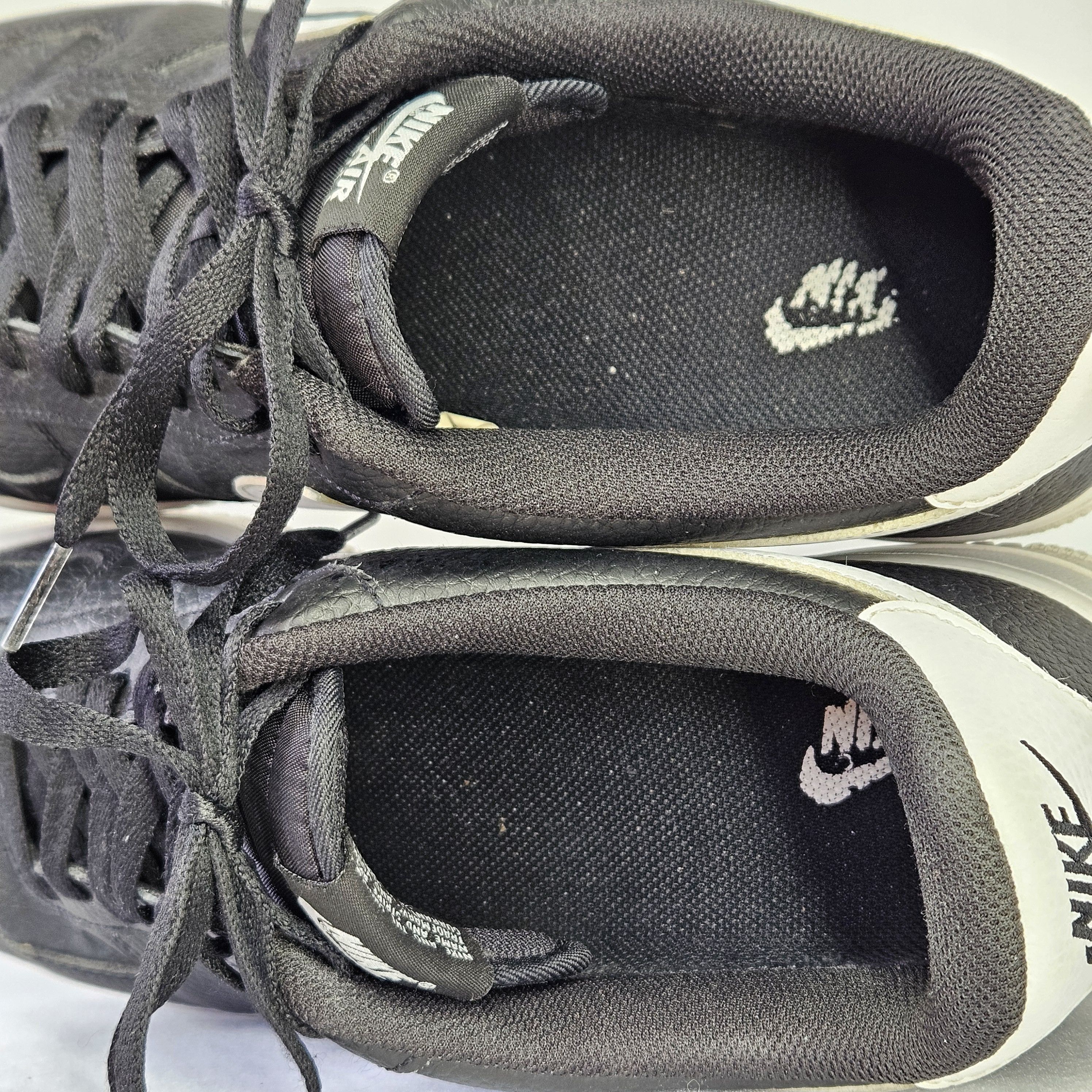 Nike Nike Men's 13 Sneakers Air Force 1 '07 Black White Pebbled Size US 13 / EU 46 - 9 Thumbnail