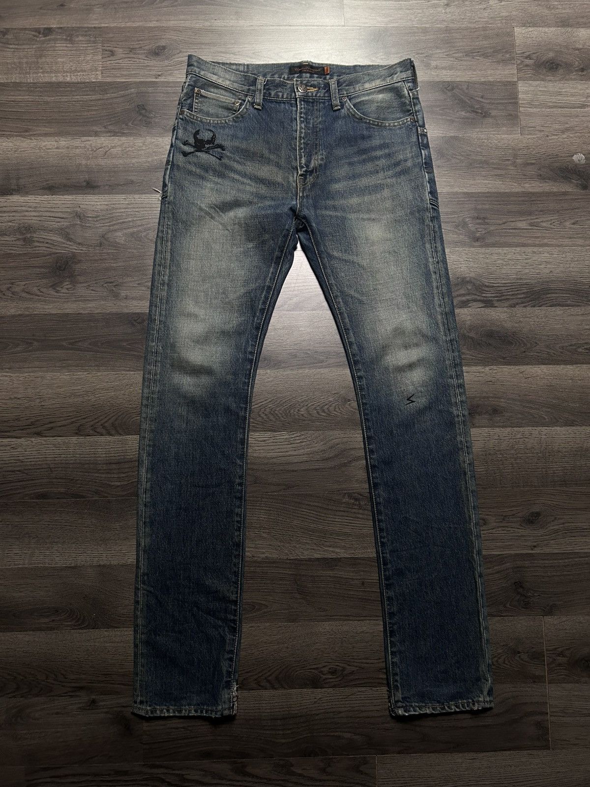 Undercover Undercover Arts & Crafts Skull denim Size US 30 / EU 46 - 1 Thumbnail