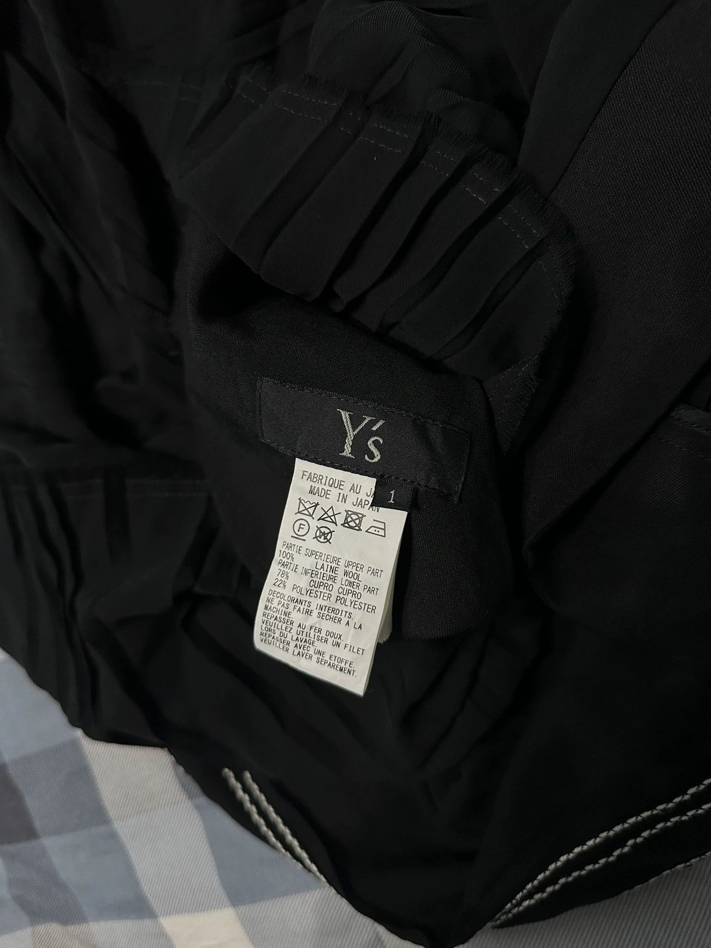 Yohji Yamamoto Y's Yohji Yamamoto pinafore dress cute flattering 95 new Size S / US 4 / IT 40 - 4 Thumbnail