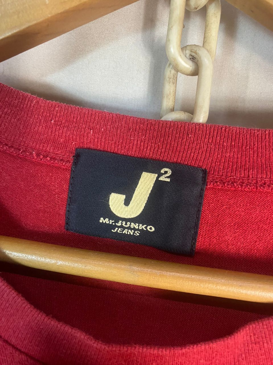 Mr. Junko Vintage mr junko jeans spellout backhit tshirt Size US L / EU 52-54 / 3 - 5 Thumbnail