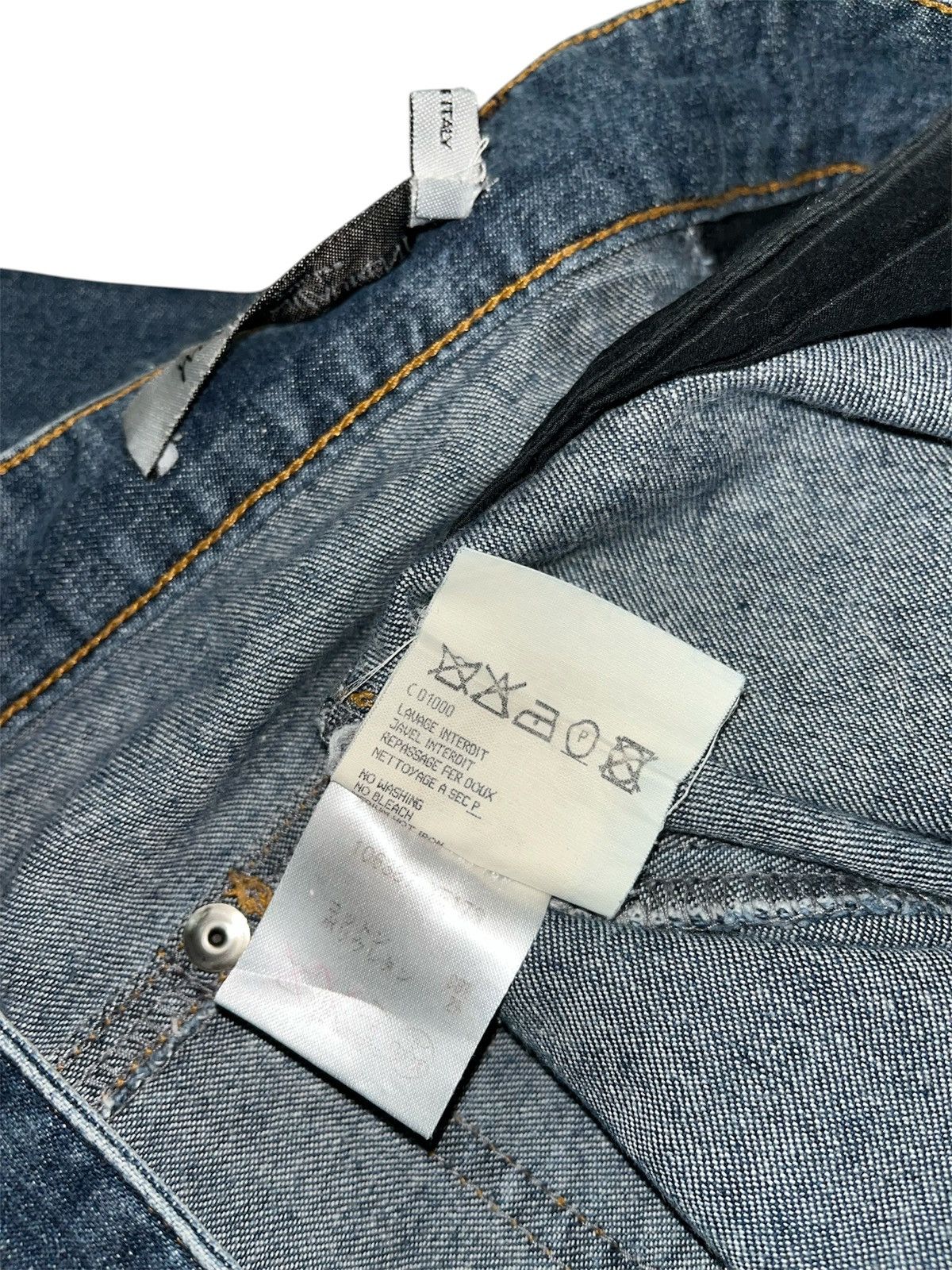 Saint Laurent Paris YvesSaintLaurent Slimfit Denim Pants x Vintage Size US 30 / EU 46 - 6 Thumbnail
