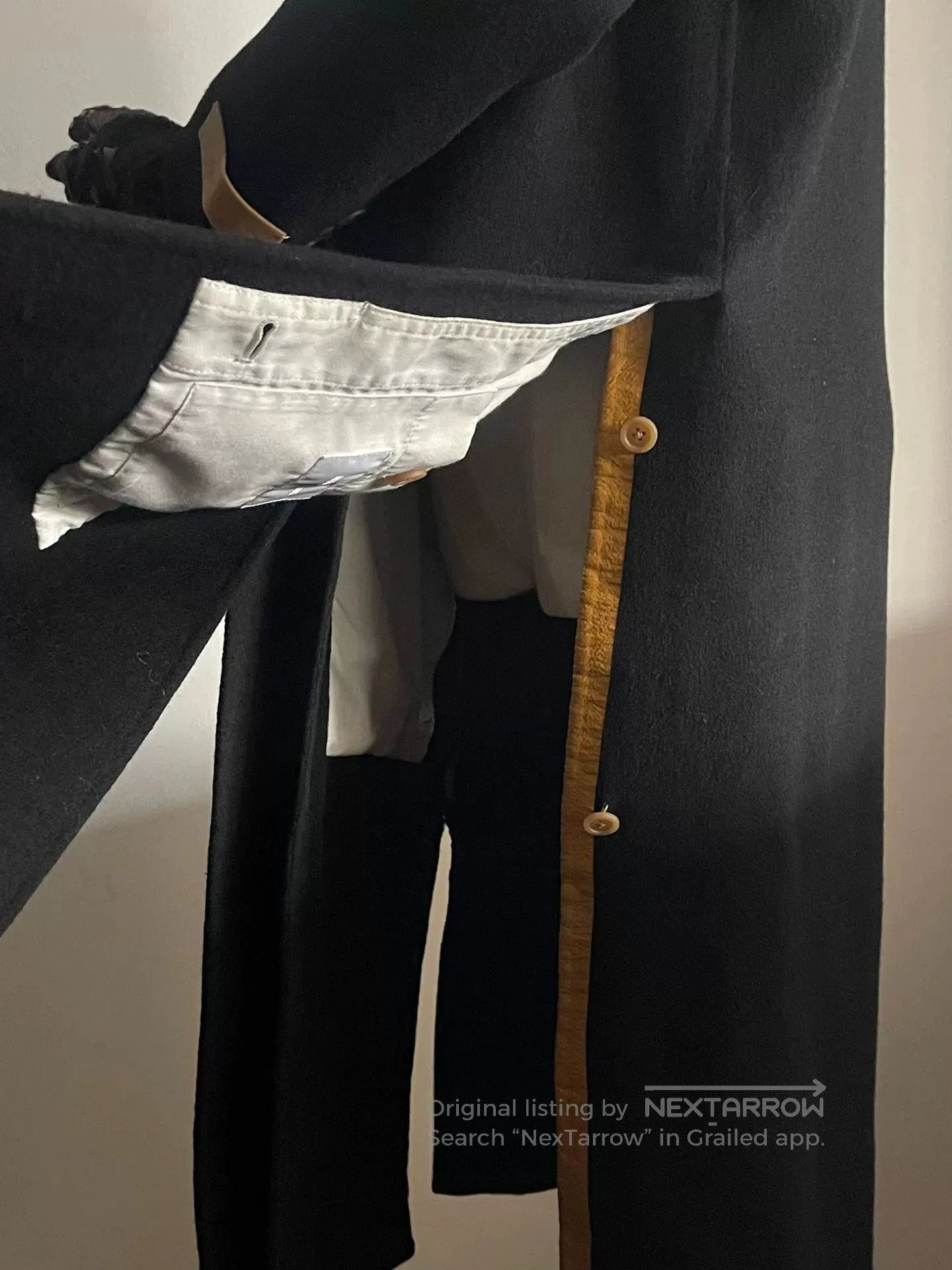 Helmut Lang Helmut Lang Wool Blend Work Coat. Size S / US 4 / IT 40 - 7 Thumbnail