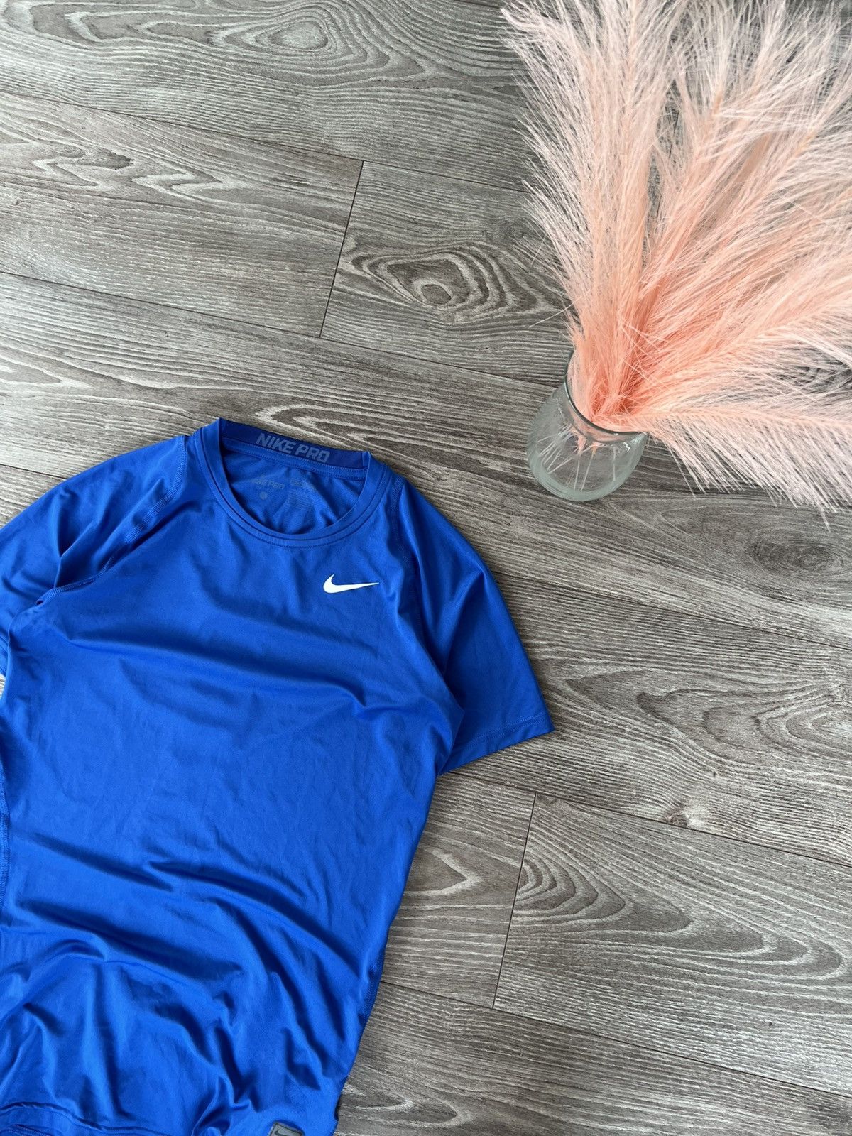 Nike Nike Pro Combat Onyx Rashguard Compression Gym Tee Size US L / EU 52-54 / 3 - 3 Thumbnail