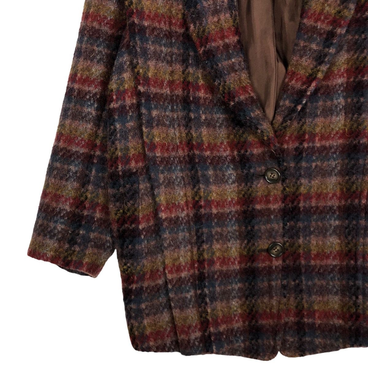 Japanese Brand Vintage Wool Jacket Double Breast Margit Brandt IsseyMiyake Size US M / EU 48-50 / 2 - 4 Thumbnail