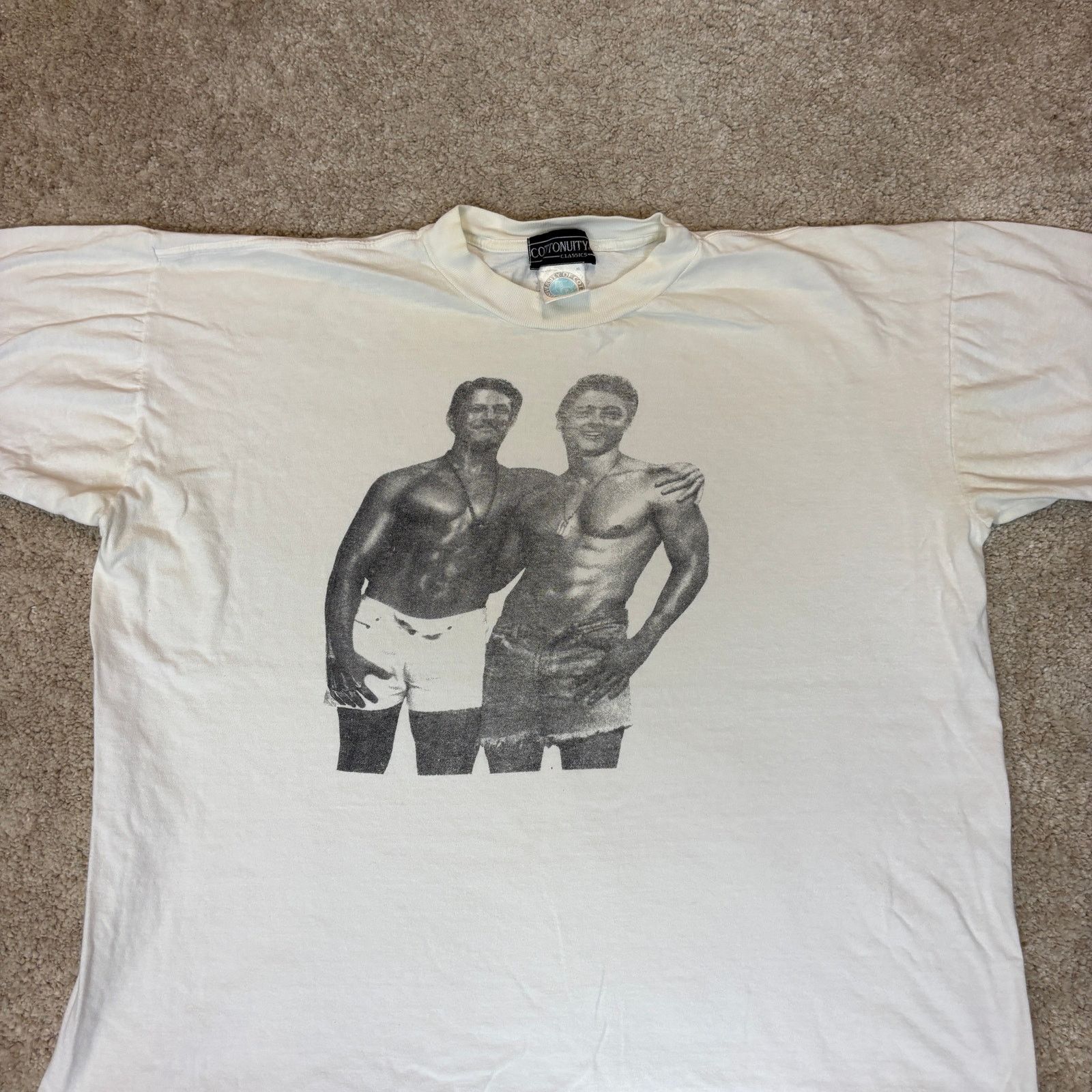 Vintage VTG 90s Bill Clinton Al Gore Shirtless Shirt Men's XL Pride Size US XL / EU 56 / 4 - 2 Thumbnail