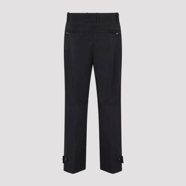 Bottega Veneta o1w1db10724 Cotton Twill Pants in Midnight Blue Size US 36 / EU 52 - 2 Thumbnail
