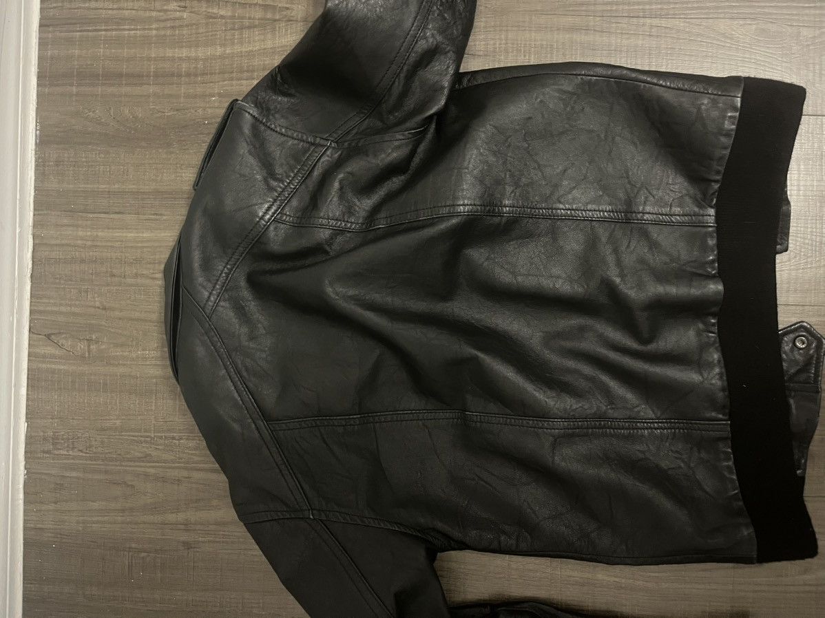 Surface To Air Surface 2 Air x Kings of Leon Black Leather Jacket Size US S / EU 44-46 / 1 - 4 Thumbnail