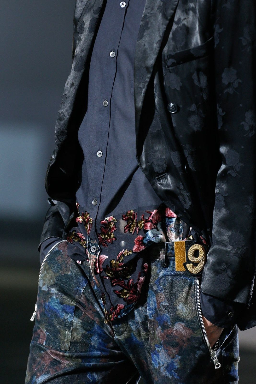 Dries Van Noten ss14 Floral Tapestry Shirt Size US M / EU 48-50 / 2 - 1 Thumbnail