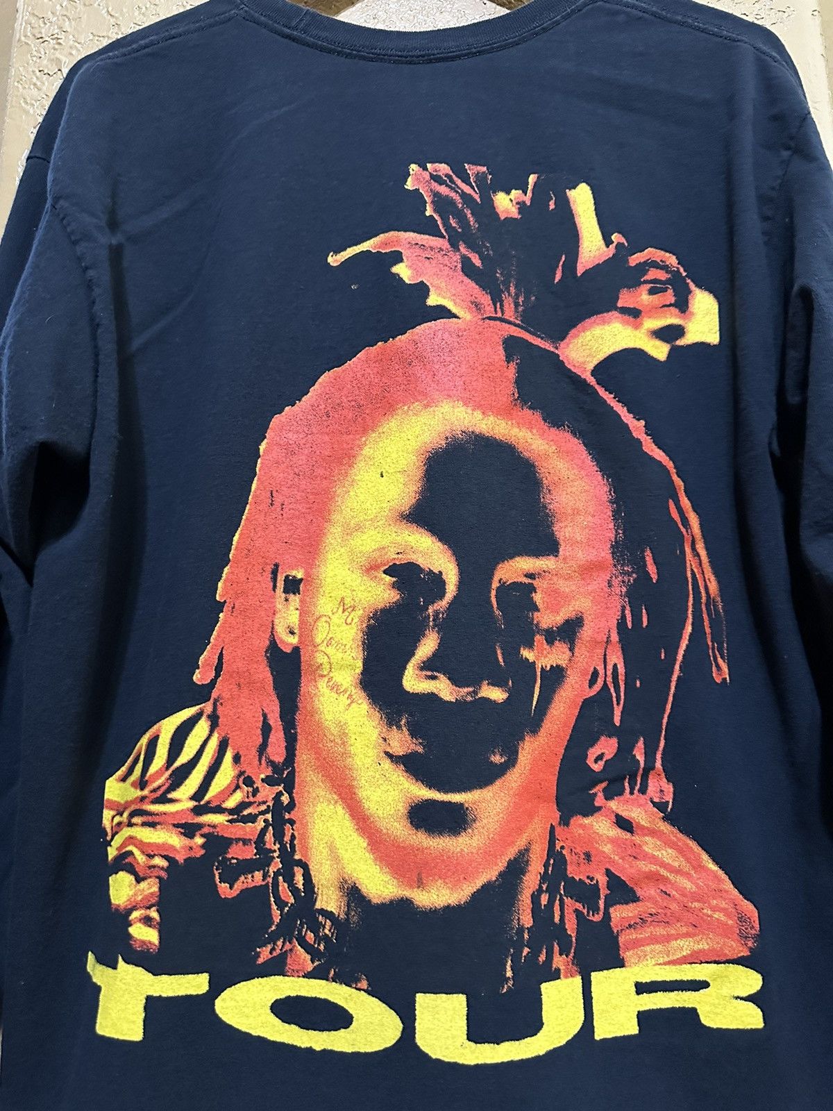 Trippie Redd 📌 RARE Trippie Redd Life’s A Trip Tour Longsleeve Tee Size US L / EU 52-54 / 3 - 2 Thumbnail