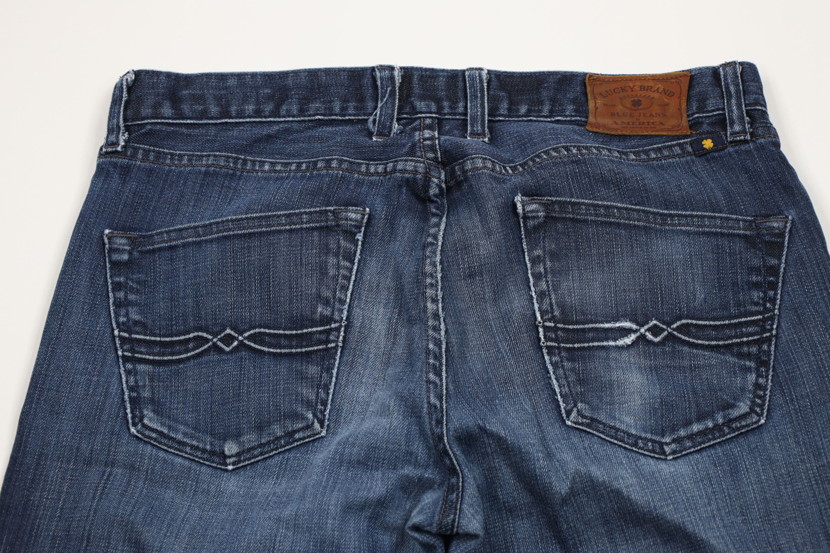 Lucky Brand × Vintage Vintage Lucky Brand Jeans 221 Original Straight Leg Jeans Size US 33 - 9 Thumbnail
