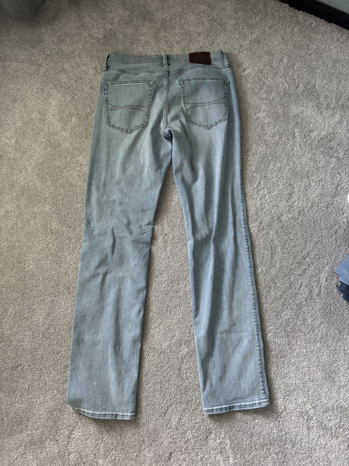 Hollister Light Blue Straight Jeans Size US 32 / EU 48 - 2 Thumbnail