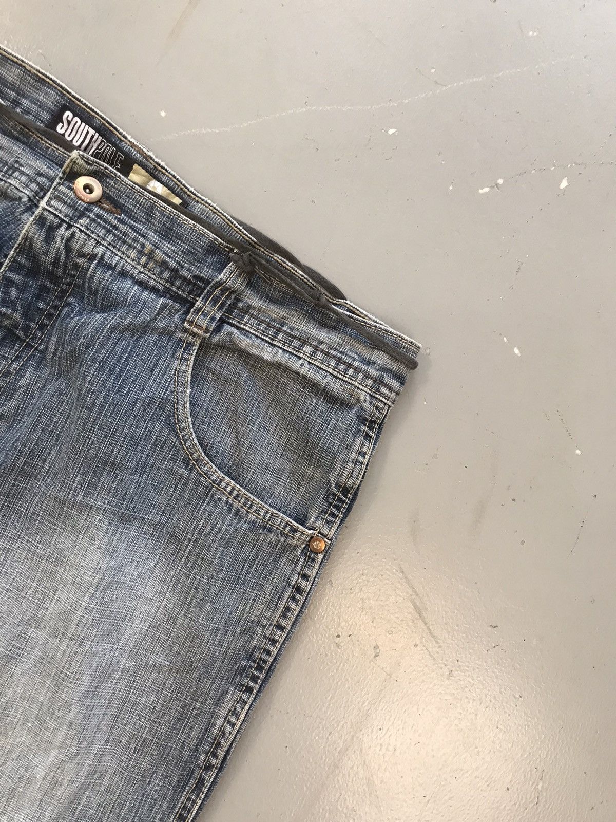 Southpole × Vintage Vintage Southpole brown tab straight fit denim Size US 36 / EU 52 - 6 Thumbnail