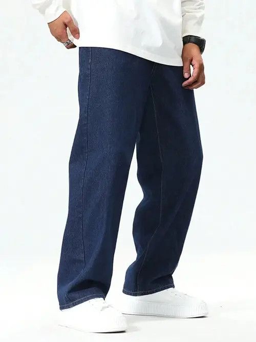Jean Vintage 2000s Retro Denim Jeans Loose fit Size US 36 / EU 52 - 4 Thumbnail